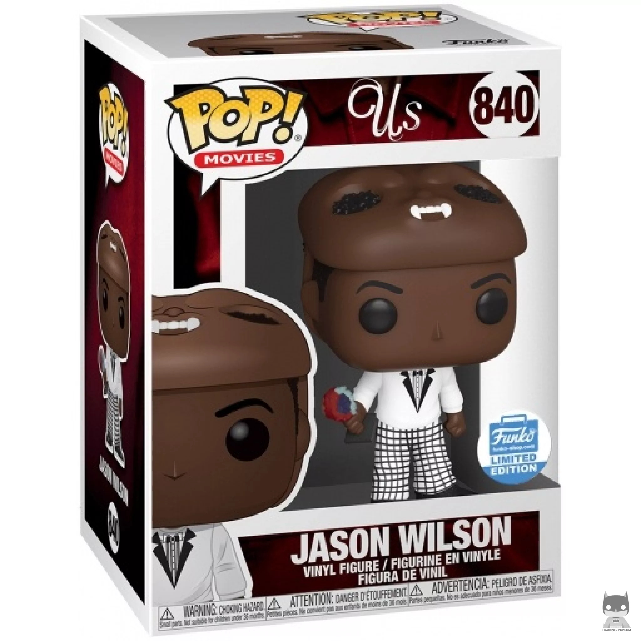 Figura Funko Pop! Jason Wilson en su caja