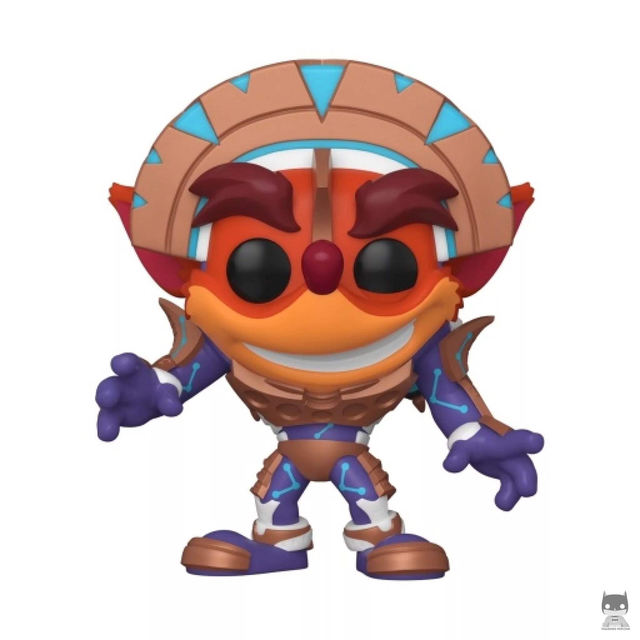 Figura Funko Pop! Crash Bandicoot con armadura de máscara (Crash Bandicoot)