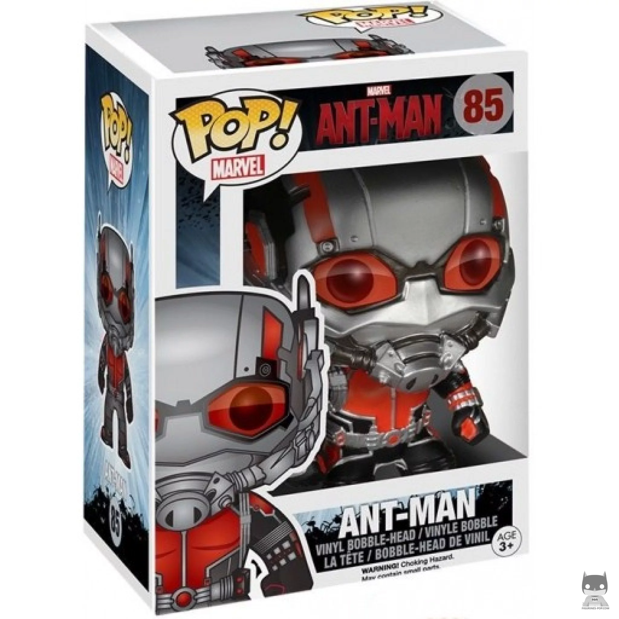 Figura Funko Pop! Ant-Man en su caja