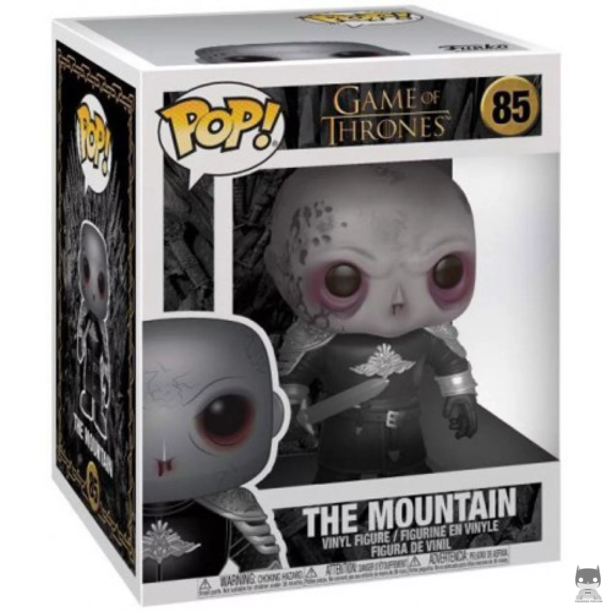 Figura Funko Pop! La Montaña (Sin máscara) (Supersized) en su caja