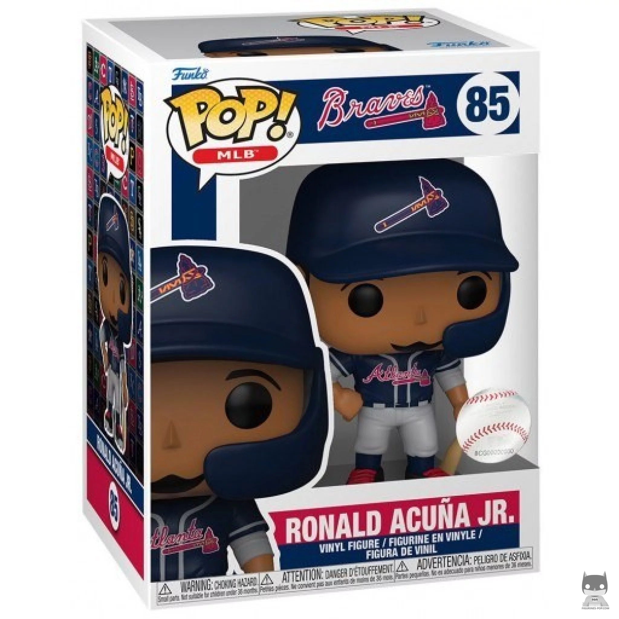 Figura Funko Pop! Ronald Acuña Jr. en su caja