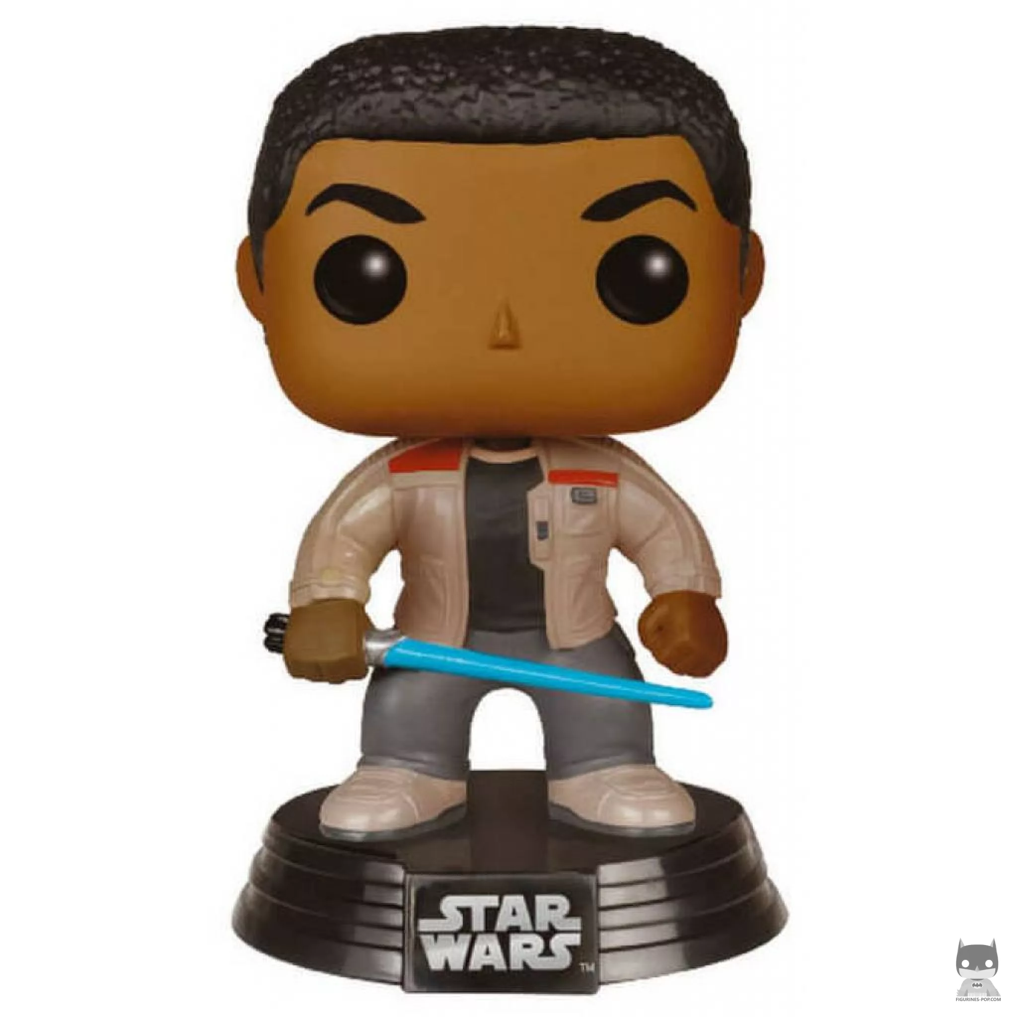 Figura Funko Pop! Finn con sable de luz (Star Wars: Episodio VII, El despertar de la Fuerza)