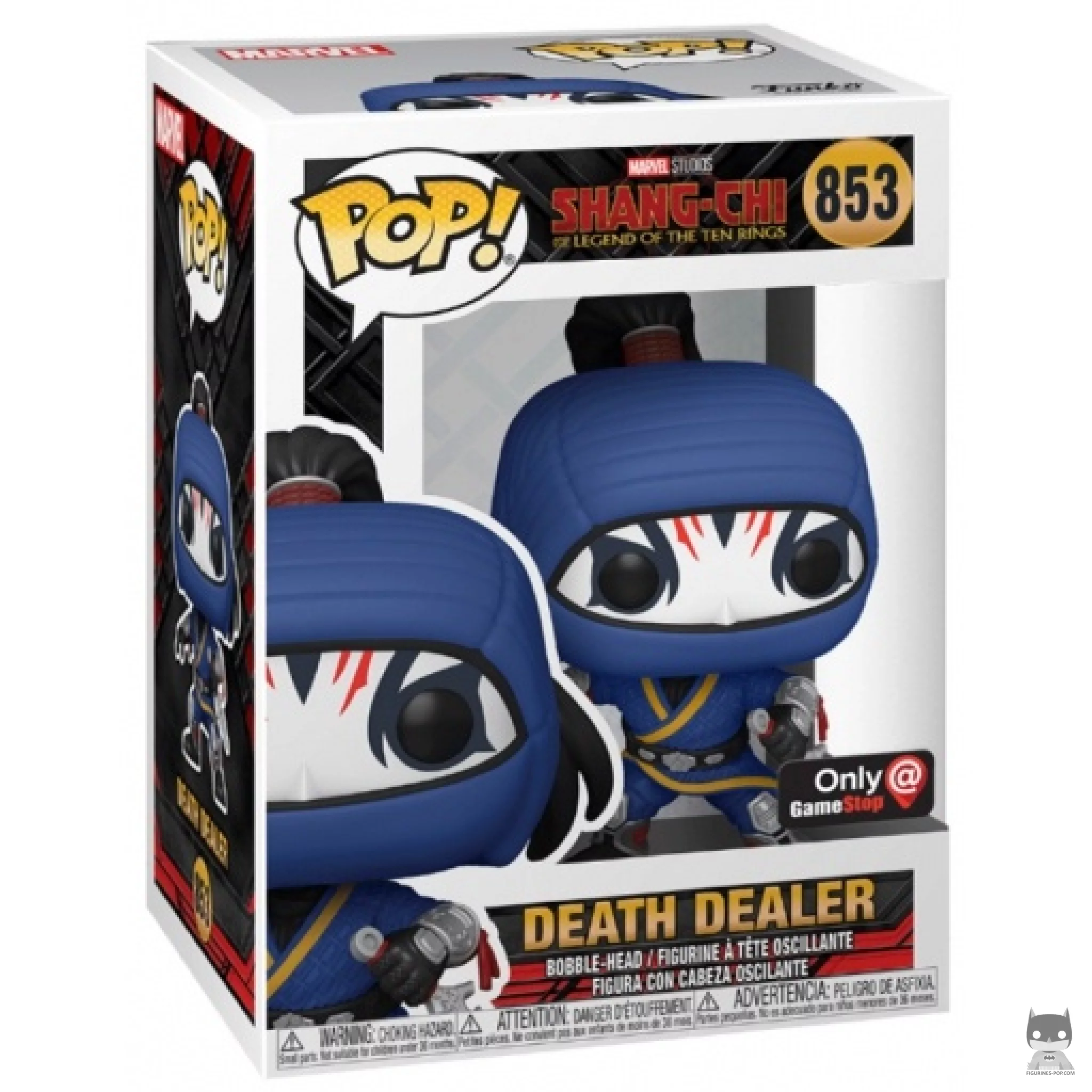 Figura Funko Pop! Death Dealer en su caja