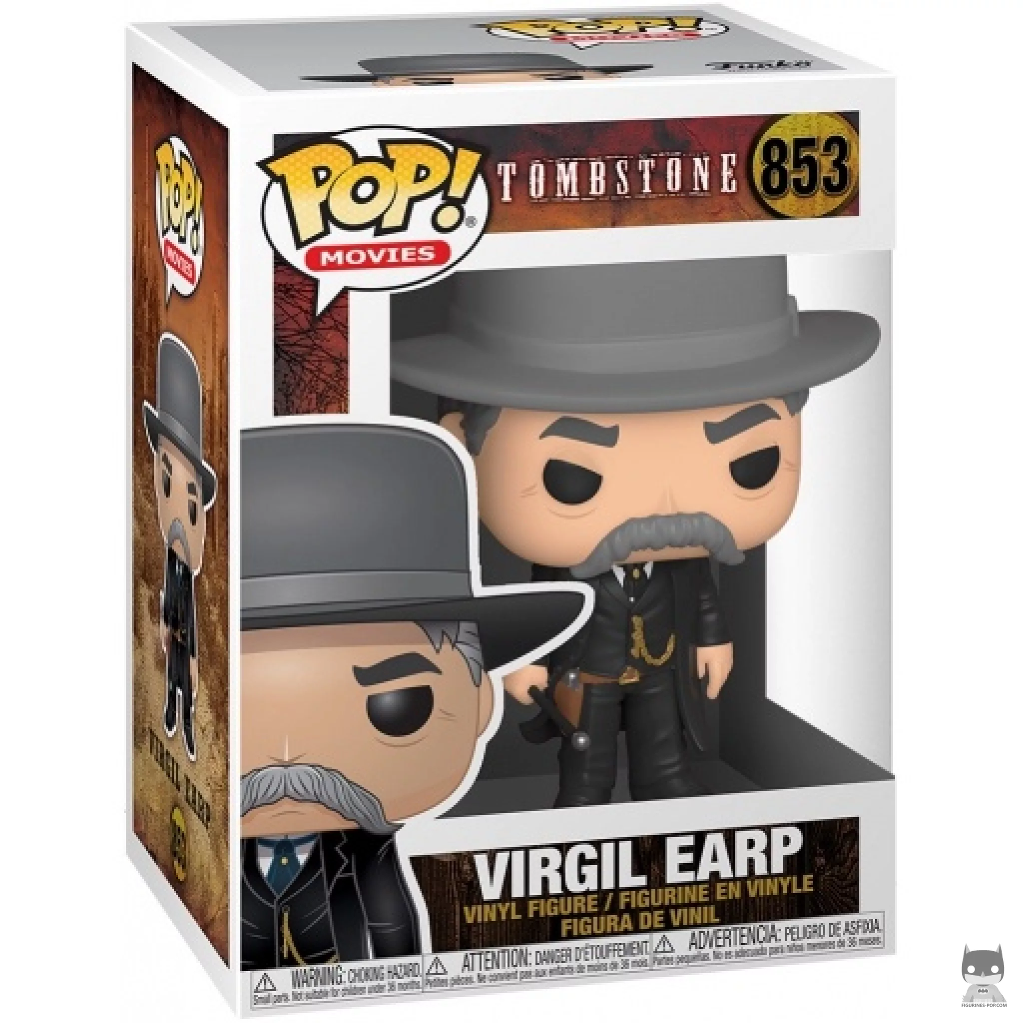 Figura Funko Pop! Virgil Earp en su caja