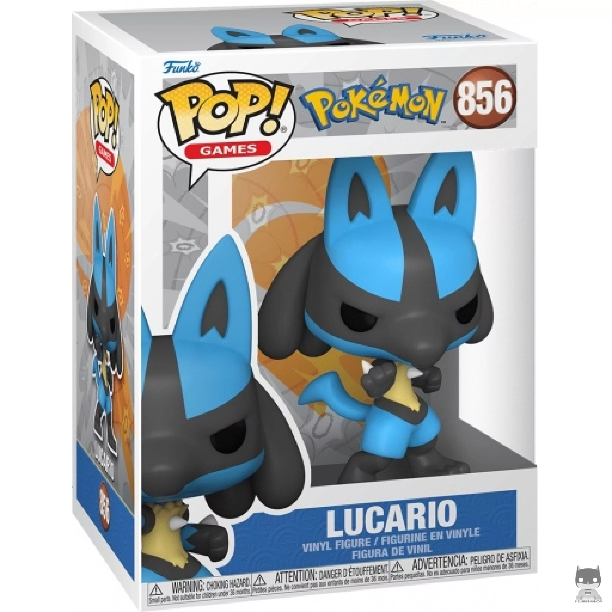 Figura Funko Pop! Lucario en su caja