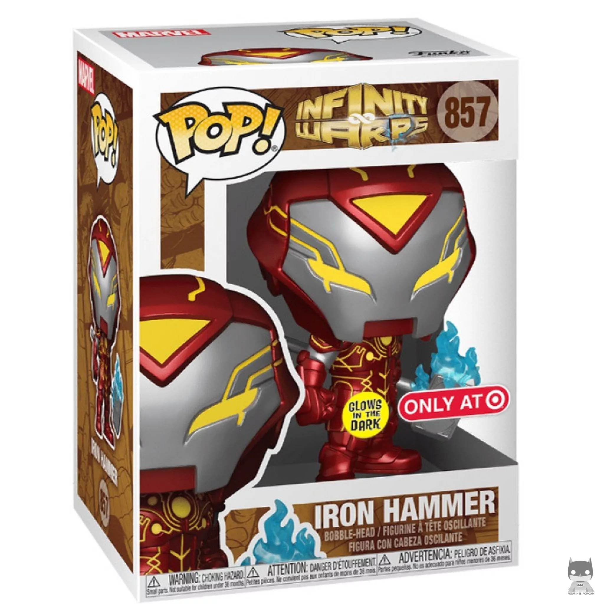 Figura Funko Pop! Iron Hammer en su caja
