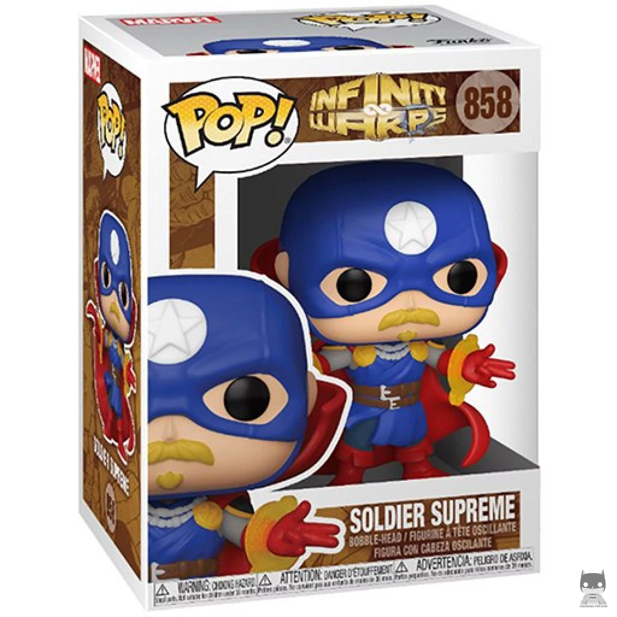 Figura Funko Pop! Soldier Supreme en su caja