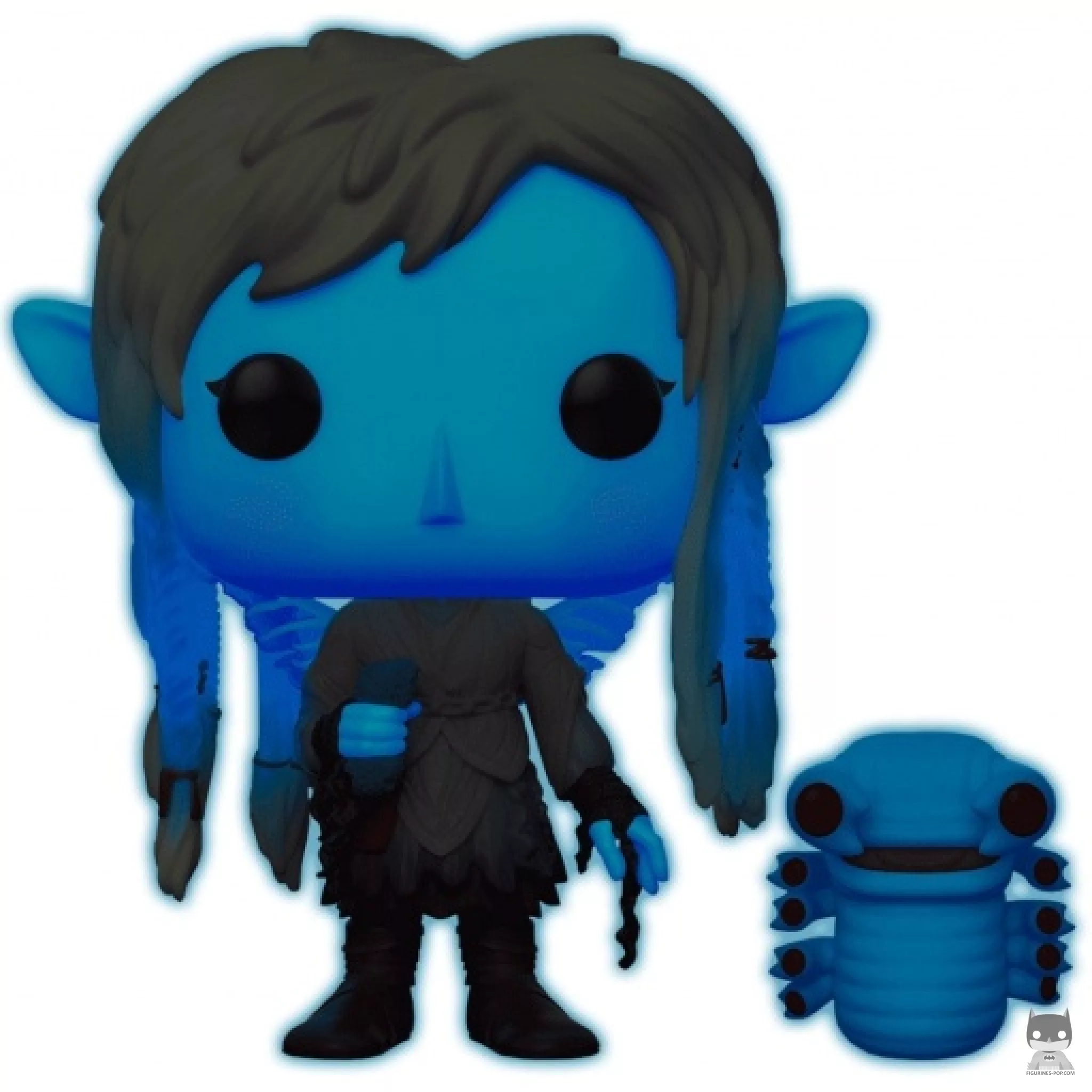 Figura Funko Pop! Deet con cría de Nurloc (Brilla en la oscuridad) (Cristal oscuro)