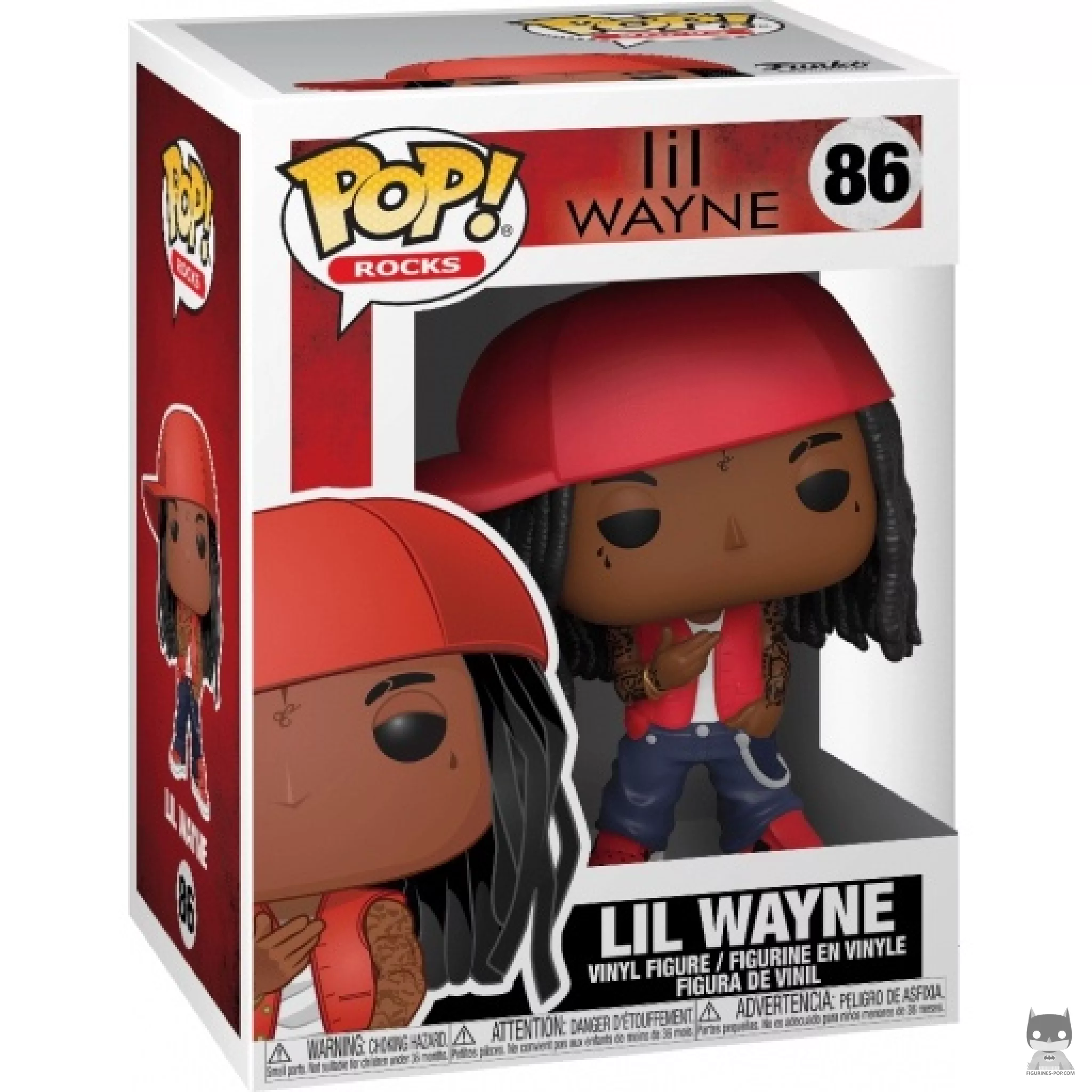 Figura Funko Pop! Lil Wayne en su caja