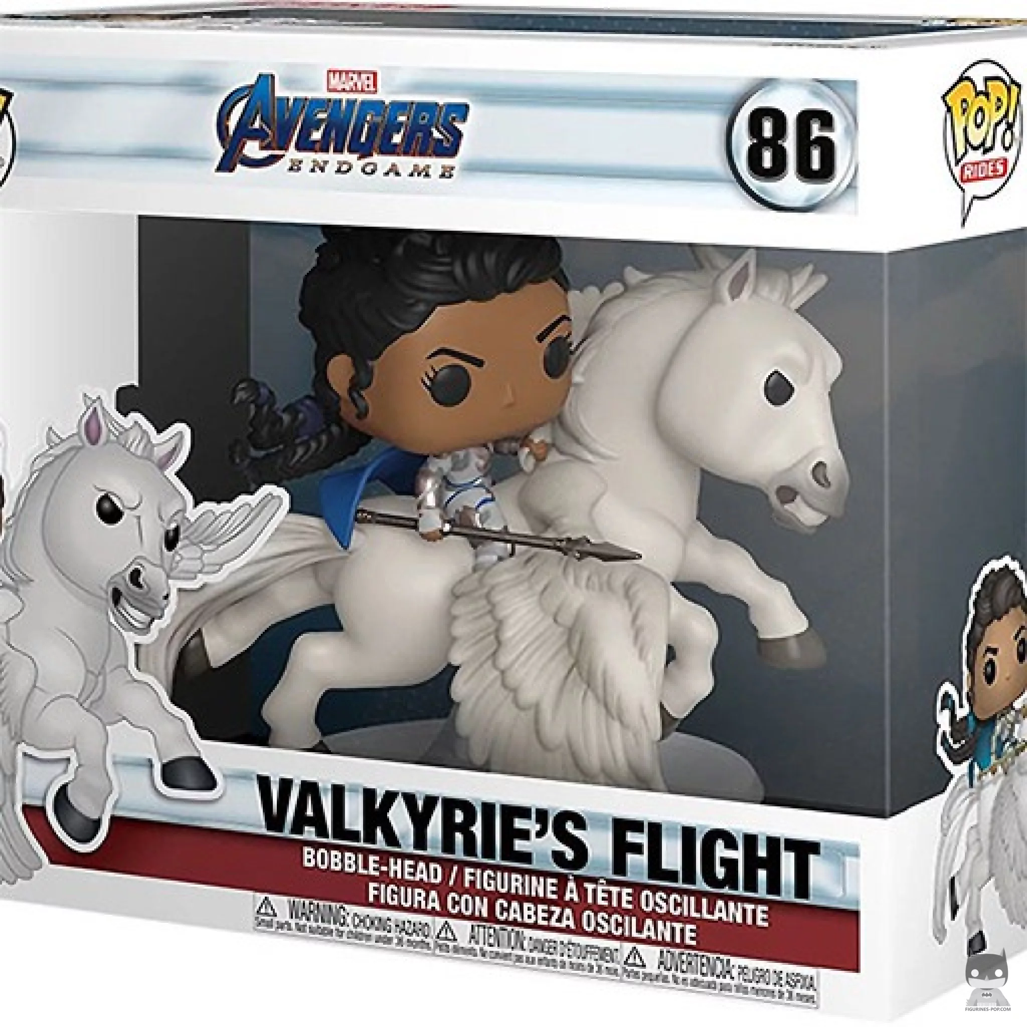 Figura Funko Pop! Valquiria a caballo en su caja