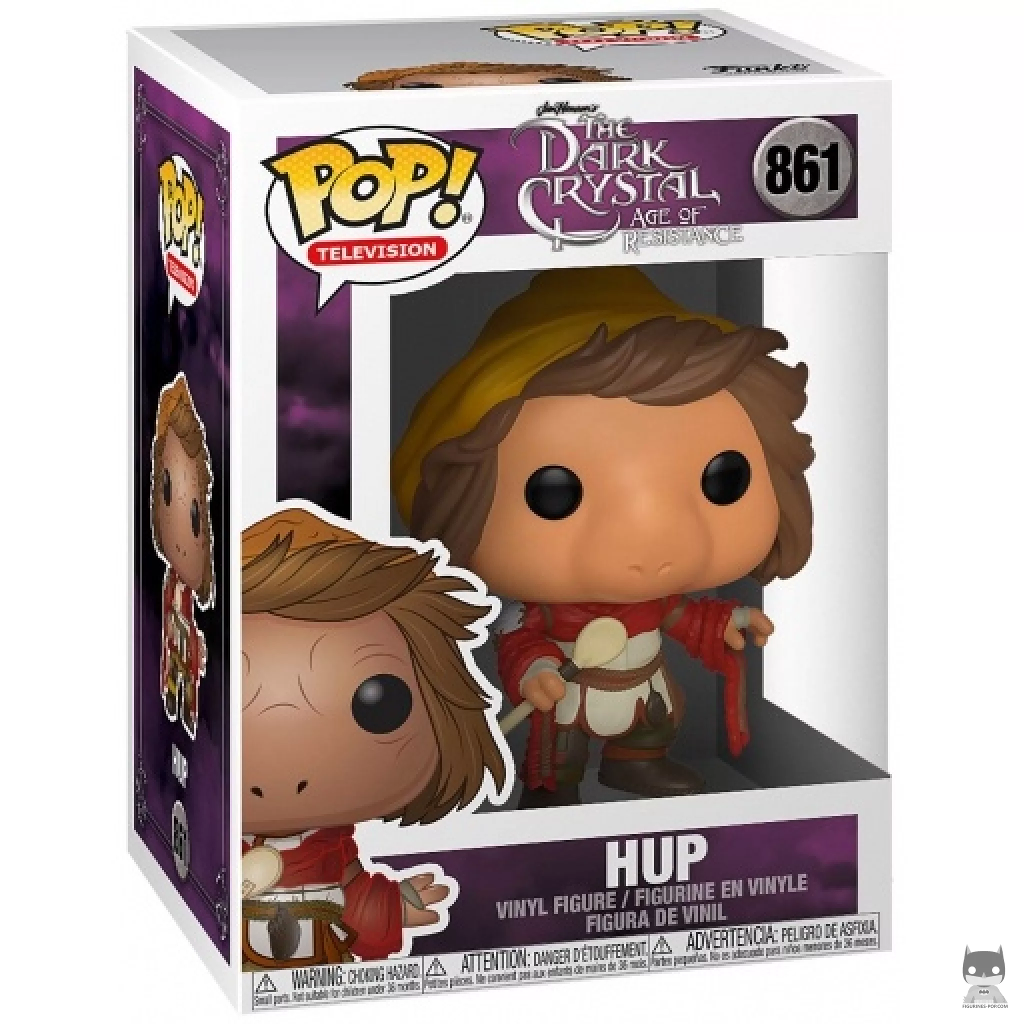 Figura Funko Pop! Hup en su caja