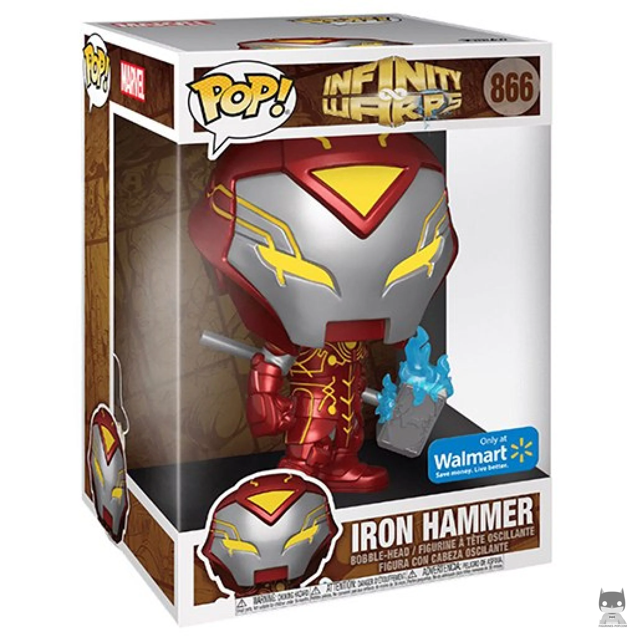 Figura Funko Pop! Iron Hammer (Supersized) en su caja