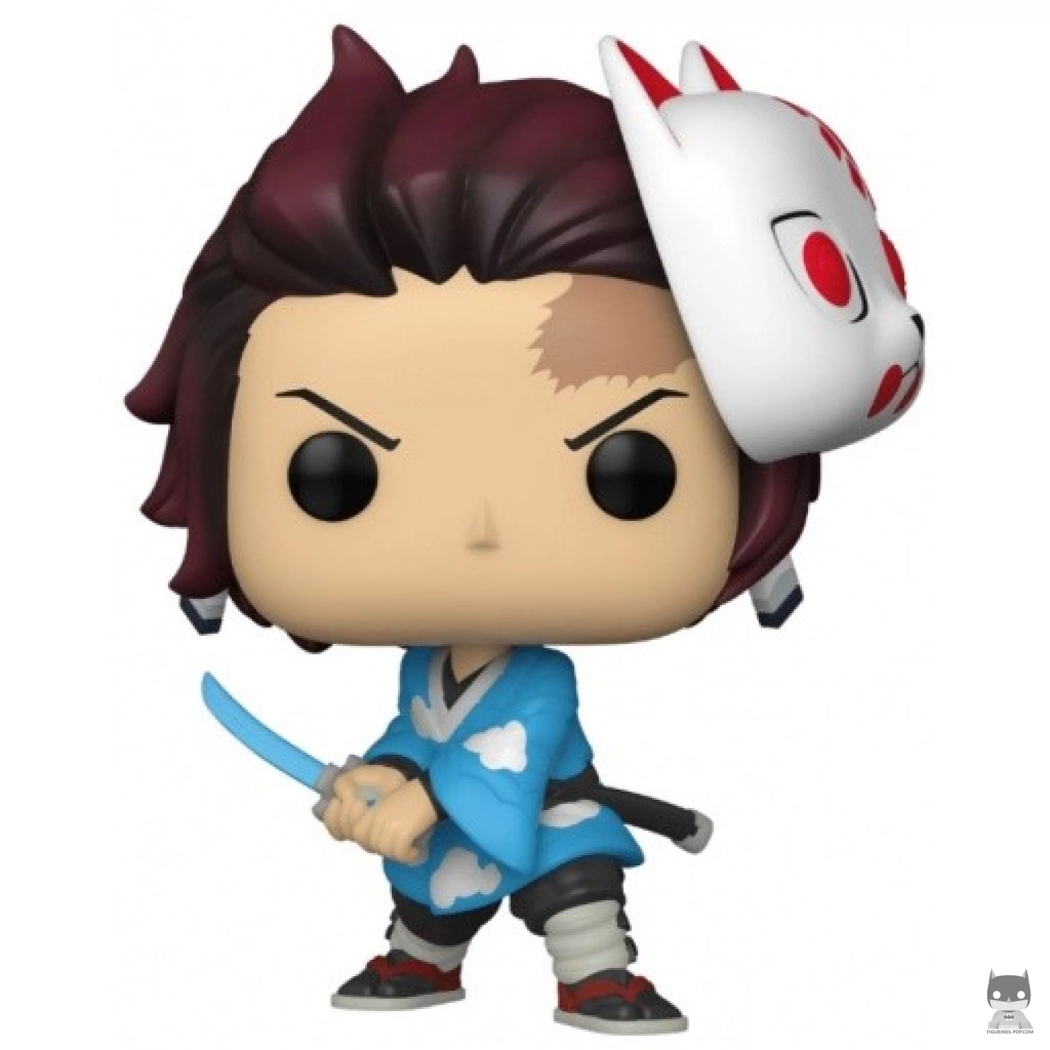 Figura Funko Pop! Tanjiro Kamado con máscara (Demon Slayer)