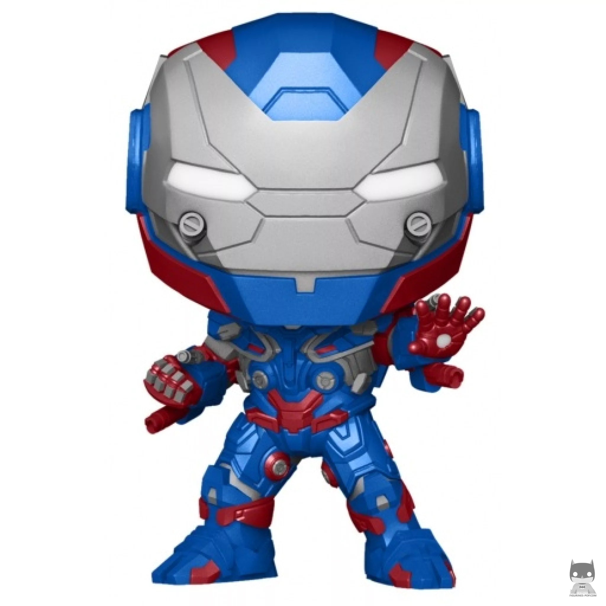 Figura Funko Pop! Iron Patriot (Metalizado) (Marvel Comics)
