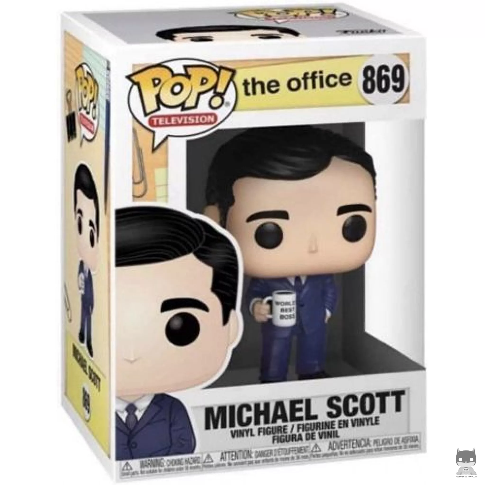 Figura Funko Pop! Michael Scott en su caja