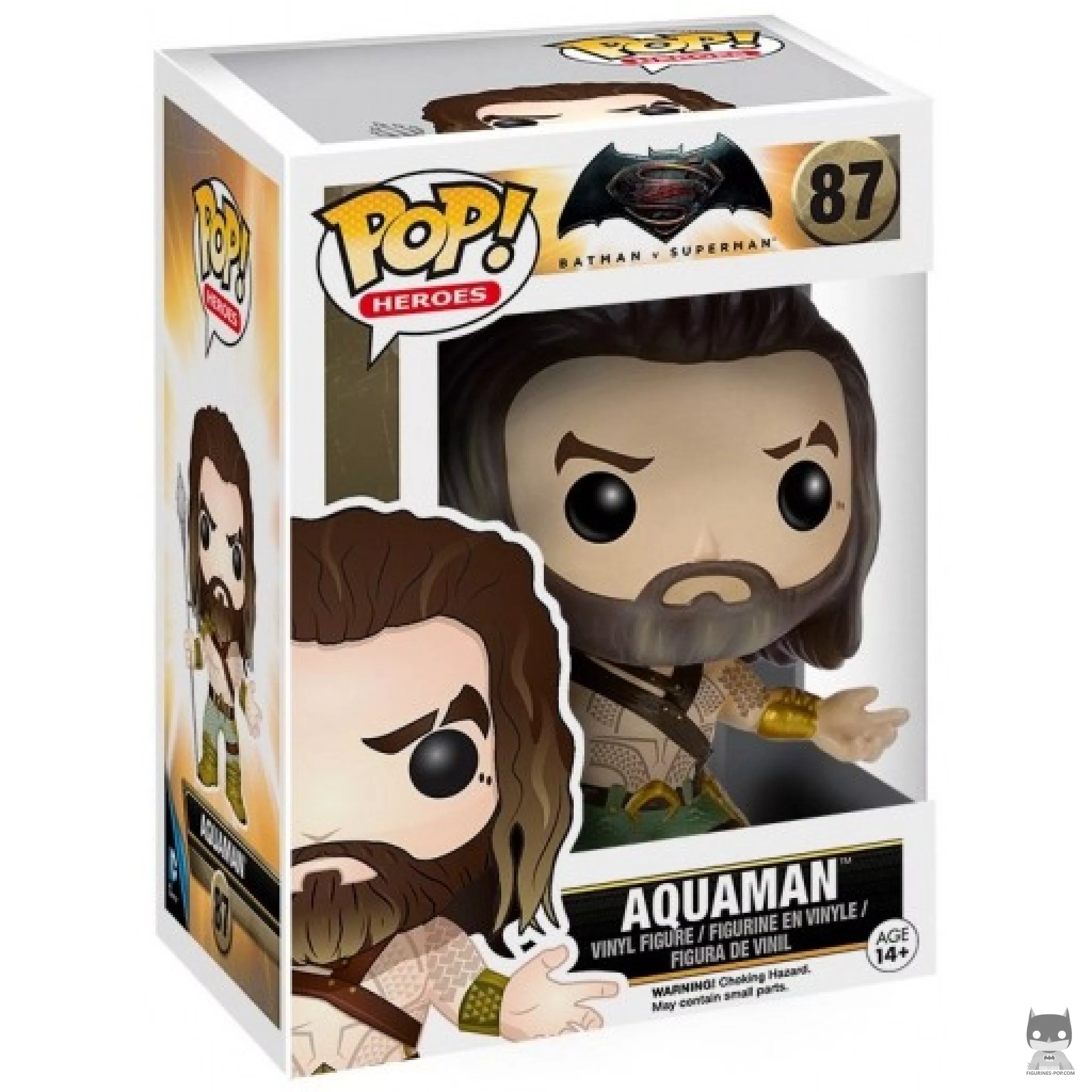 Figura Funko Pop! Aquaman en su caja