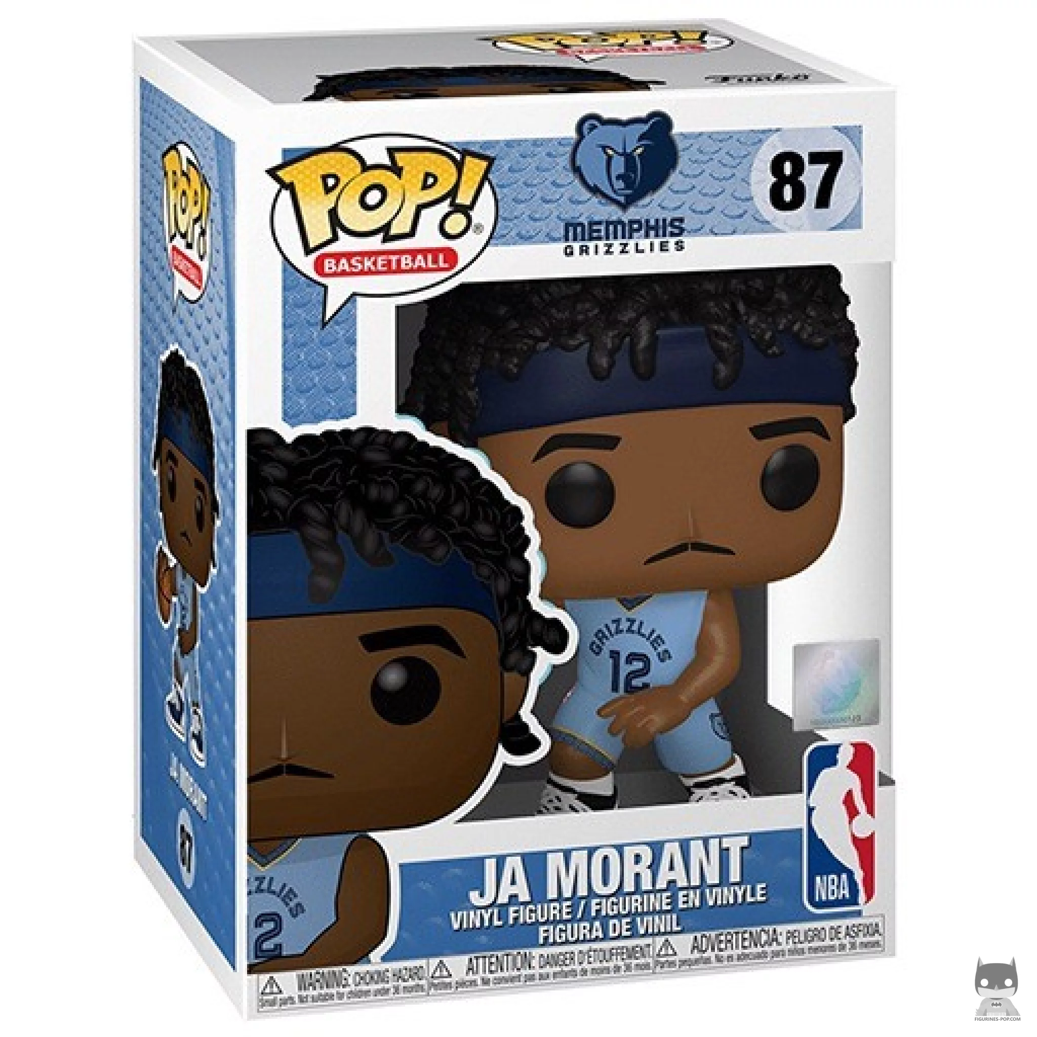 Figura Funko Pop! Ja Morant en su caja