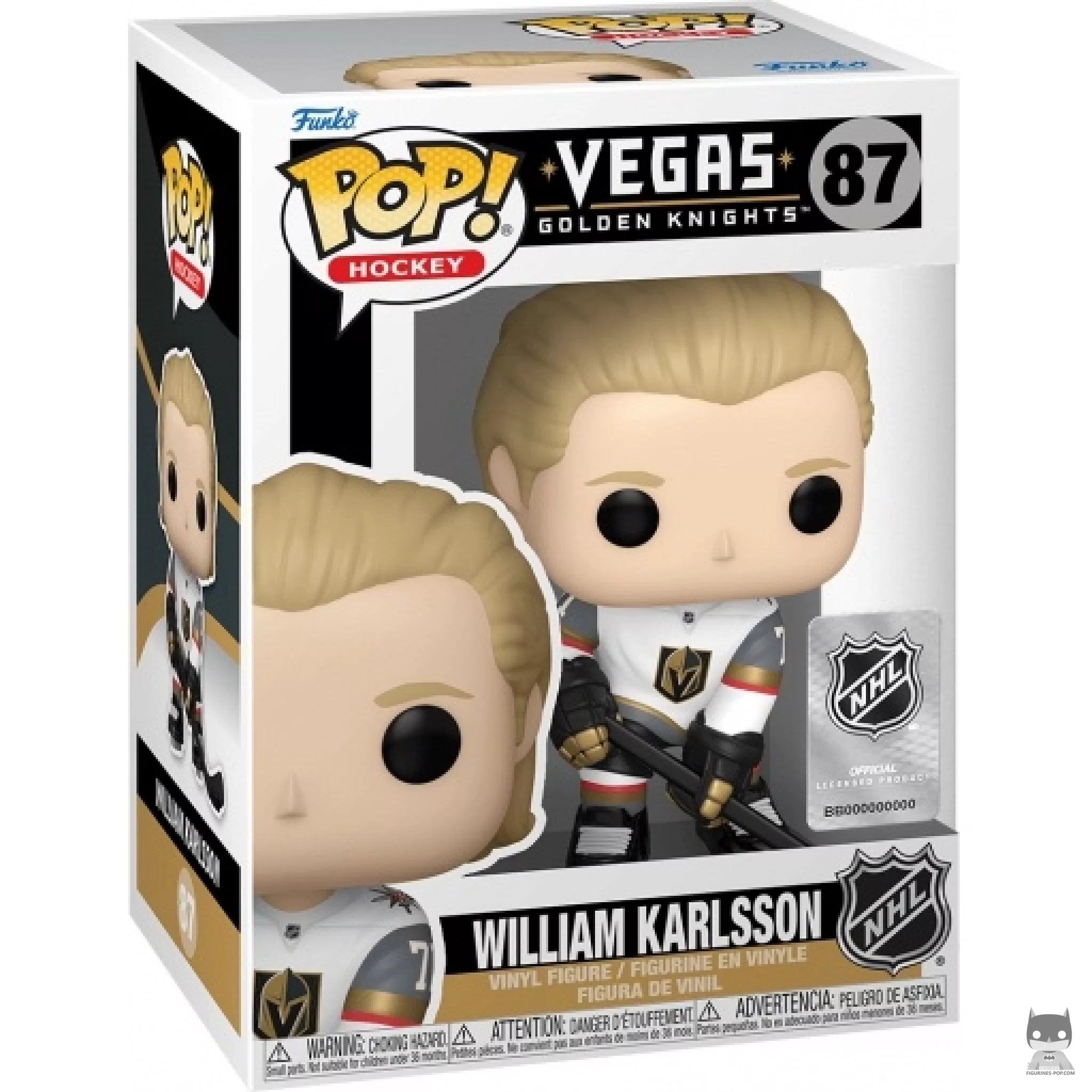 Figura Funko Pop! William Karlsson en su caja