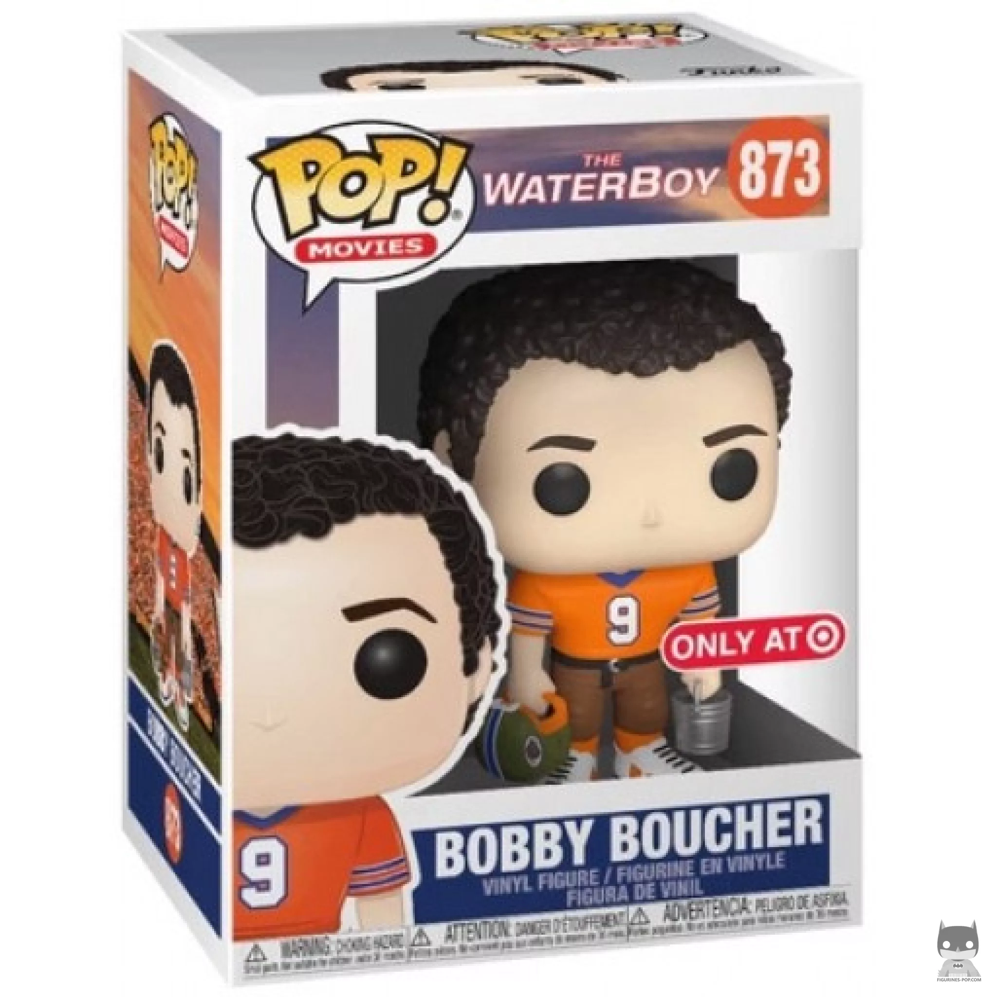 Figura Funko Pop! Bobby Boucher en su caja