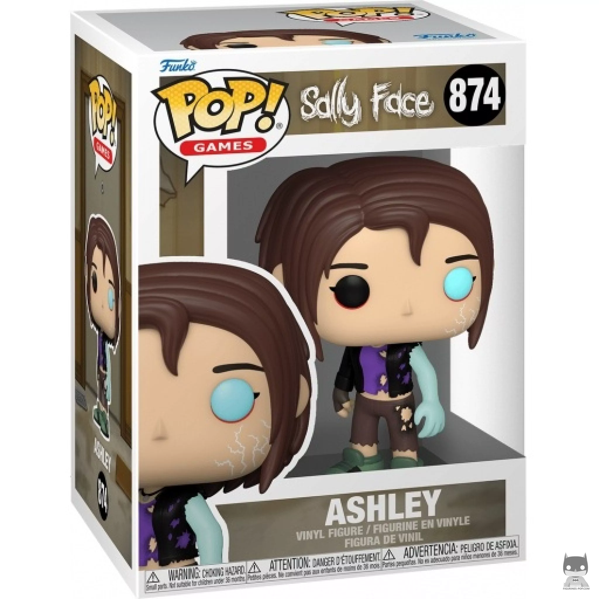 Figura Funko Pop! Ashley en su caja