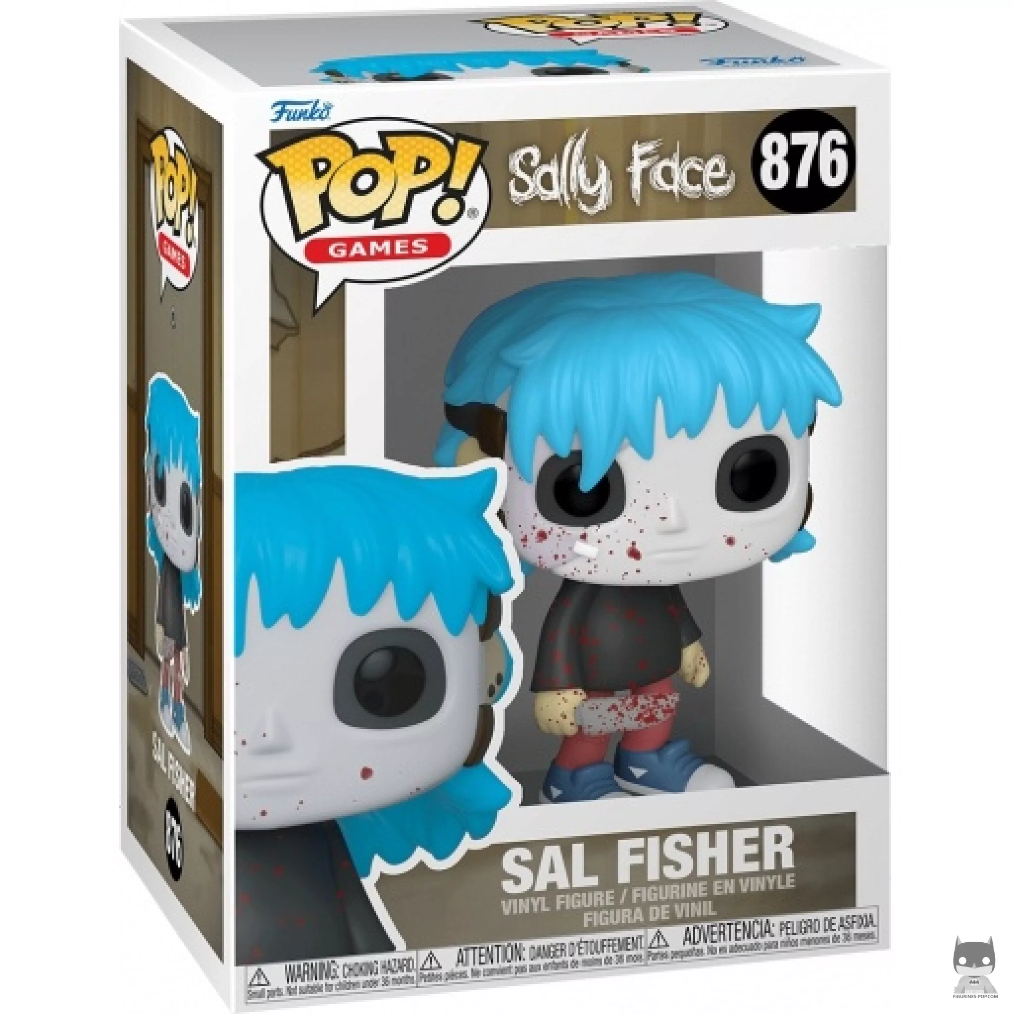 Figura Funko Pop! Sal Fisher en su caja