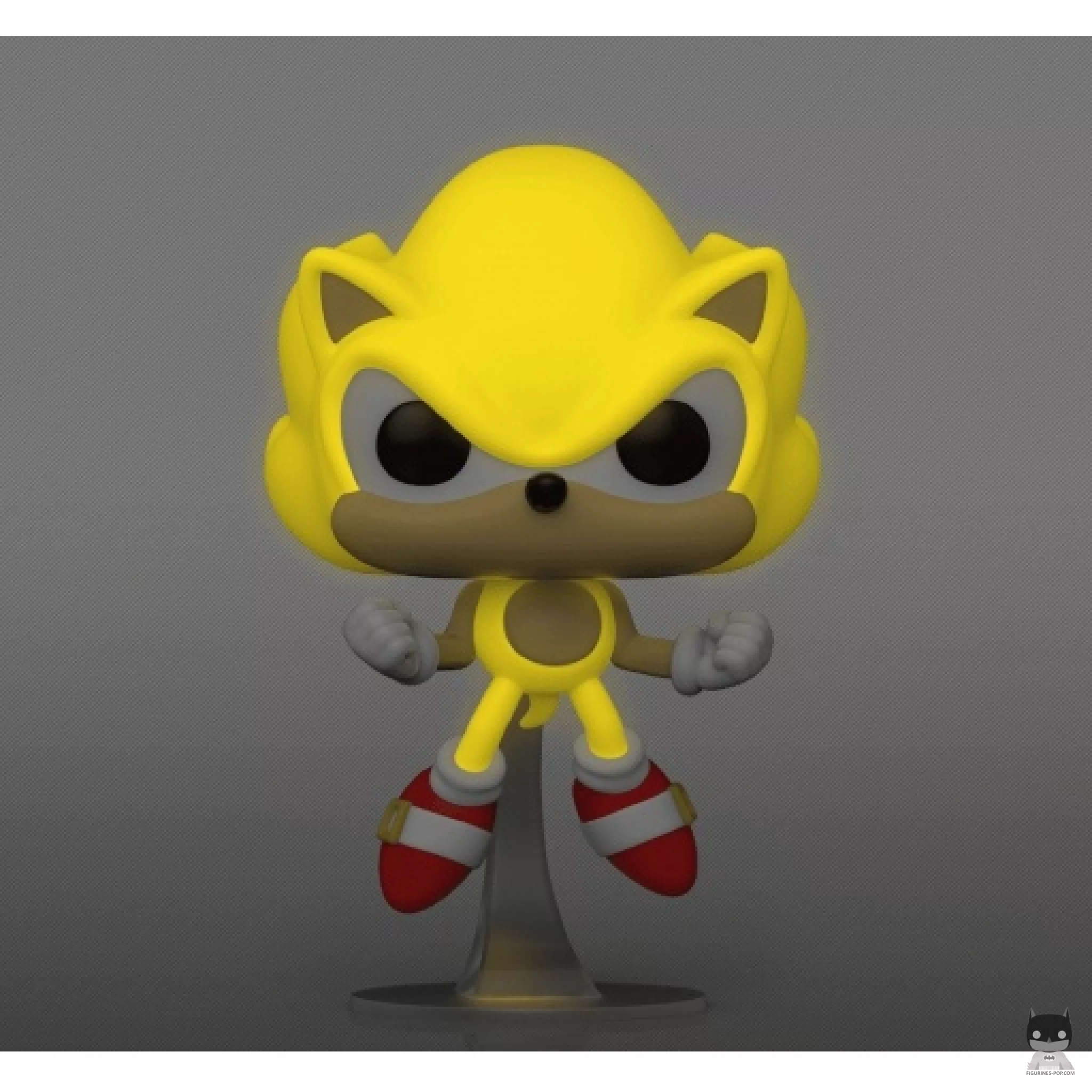 Figura Funko Pop! Super Sonic primera aparición (Brilla en la oscuridad) (Sonic The Hedgehog)