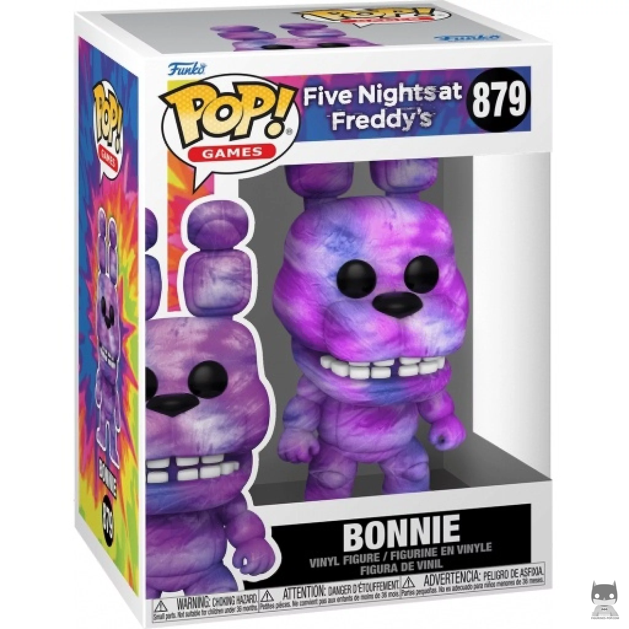 Figura Funko Pop! Bonnie (Tie & Dye) en su caja