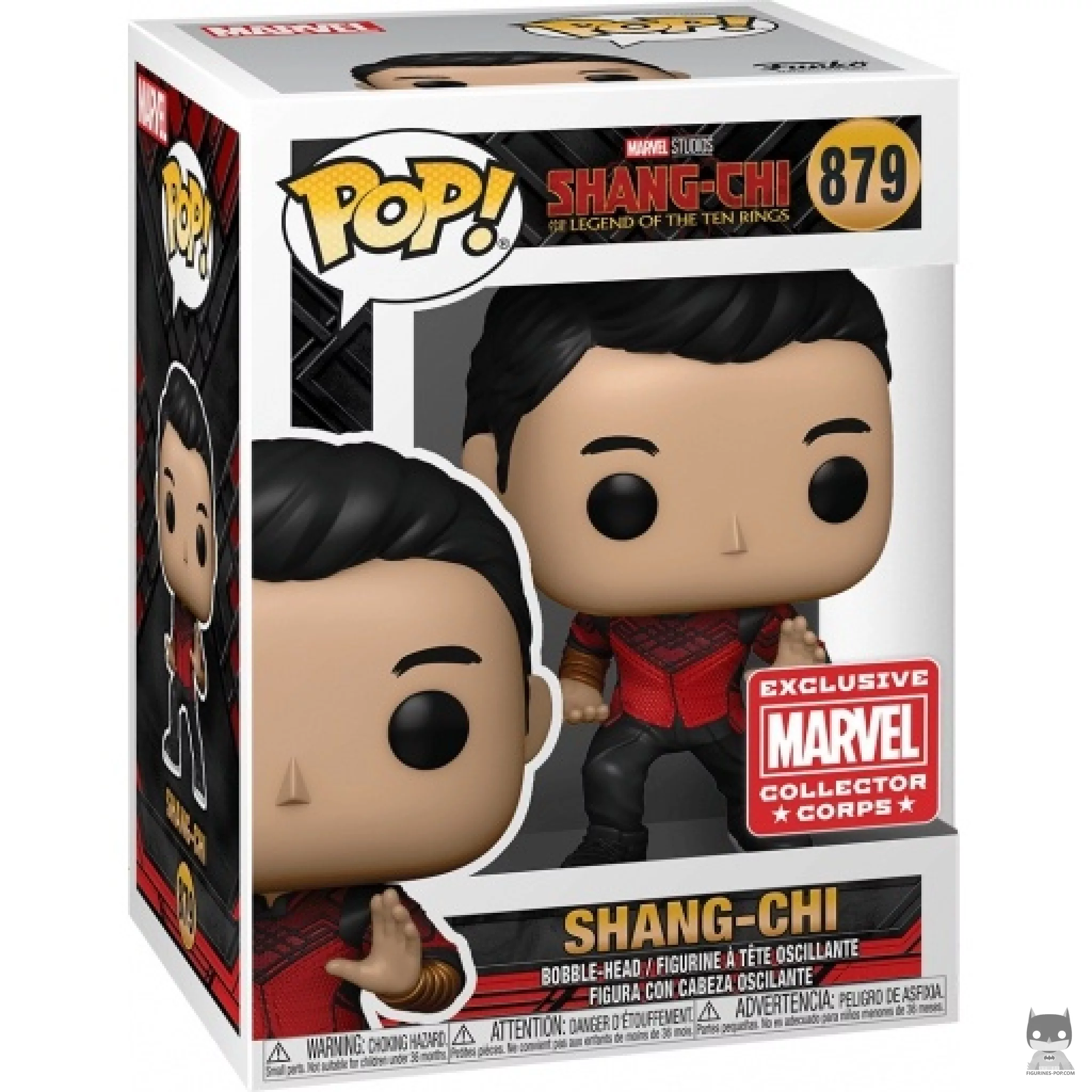 Figura Funko Pop! Shang-Chi en su caja