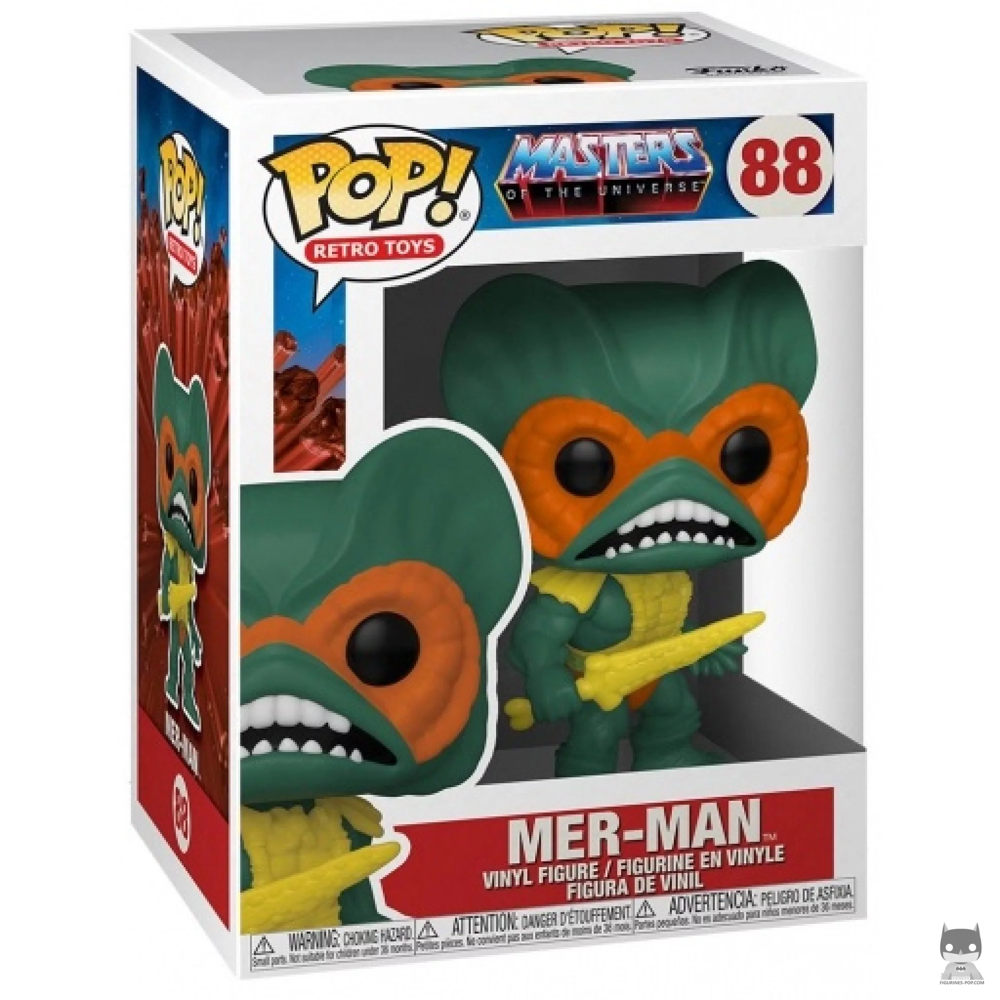 Figura Funko Pop! Mer-Man en su caja