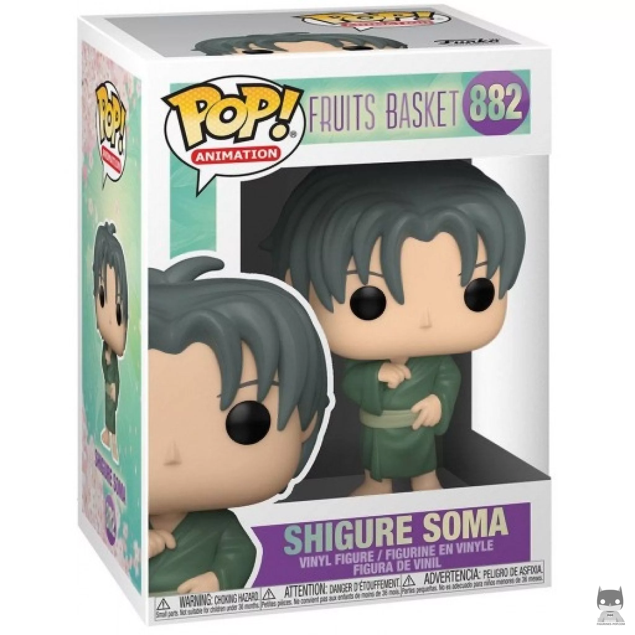 Figura Funko Pop! Shigure Soma en su caja