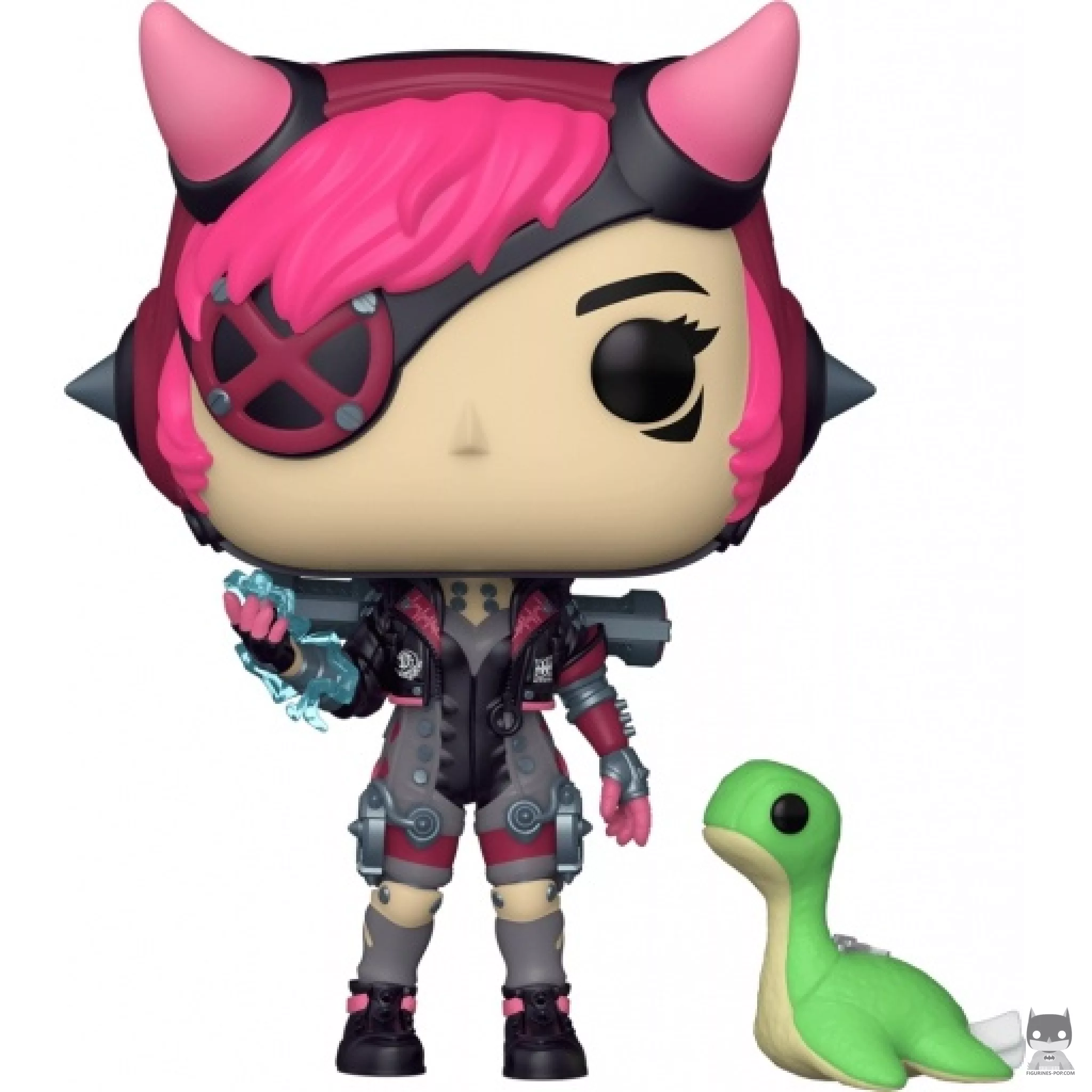 Figura Funko Pop! Wattson con Nessie (Cyber Punked) (Apex Legends)