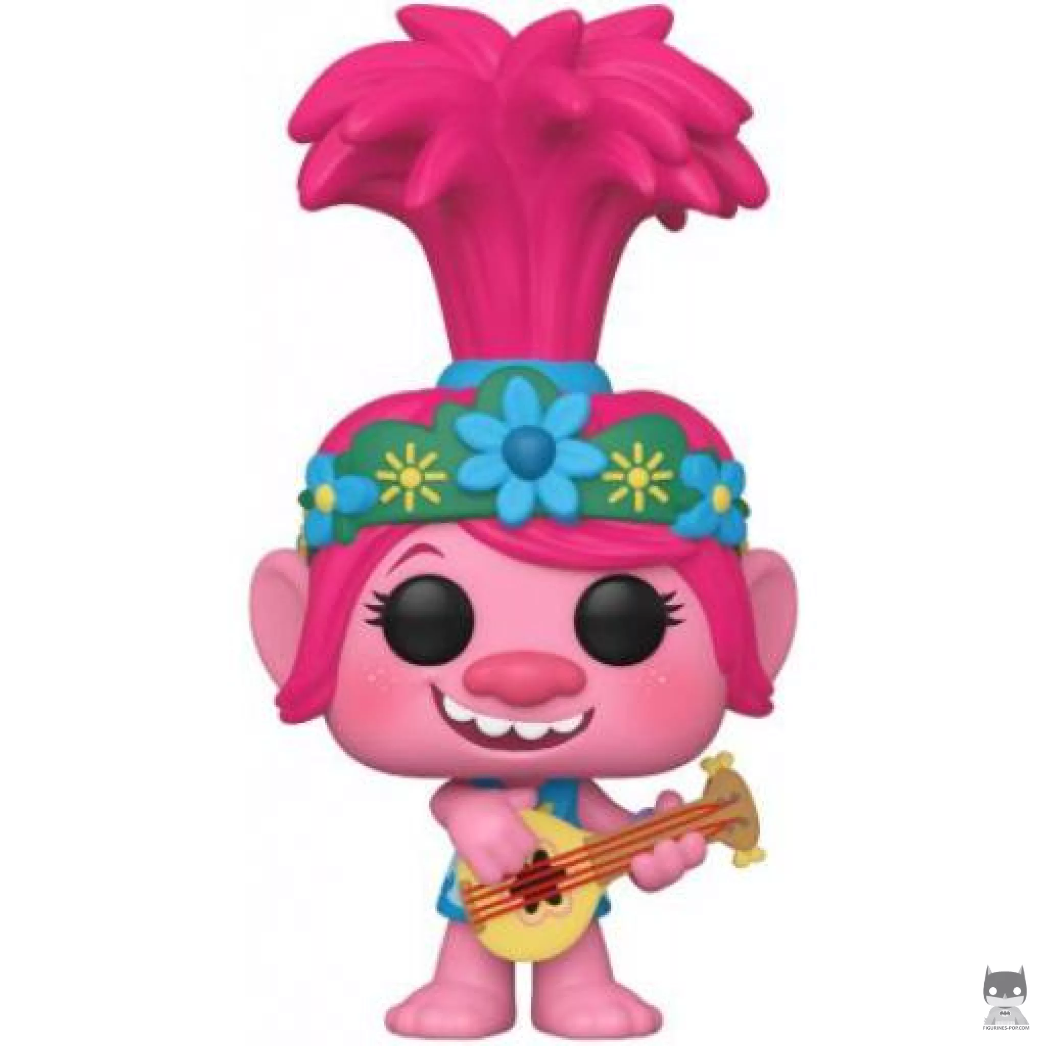 Figura Funko Pop! Reina Poppy con guitarra (Trolls)