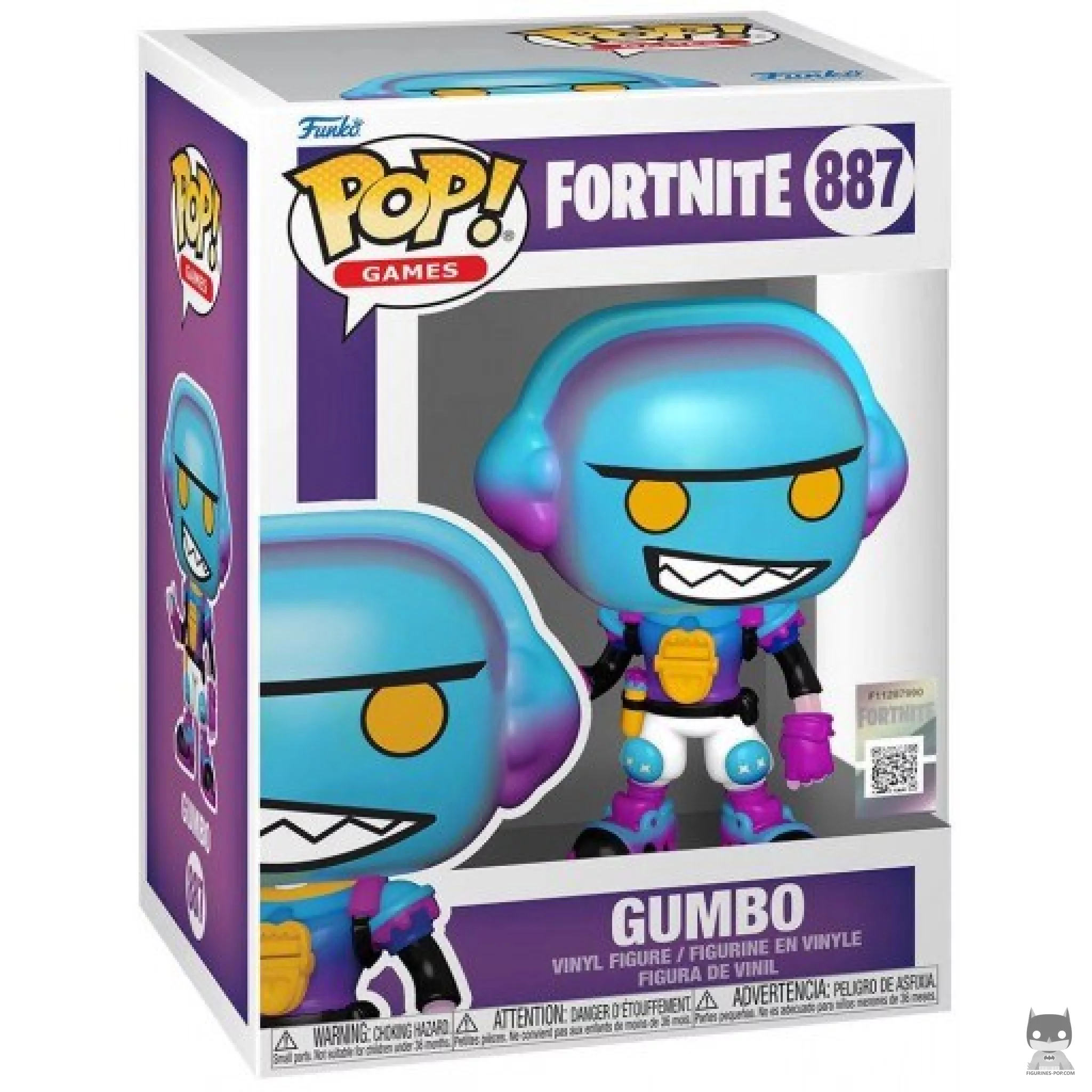 Figura Funko Pop! Gumbo en su caja