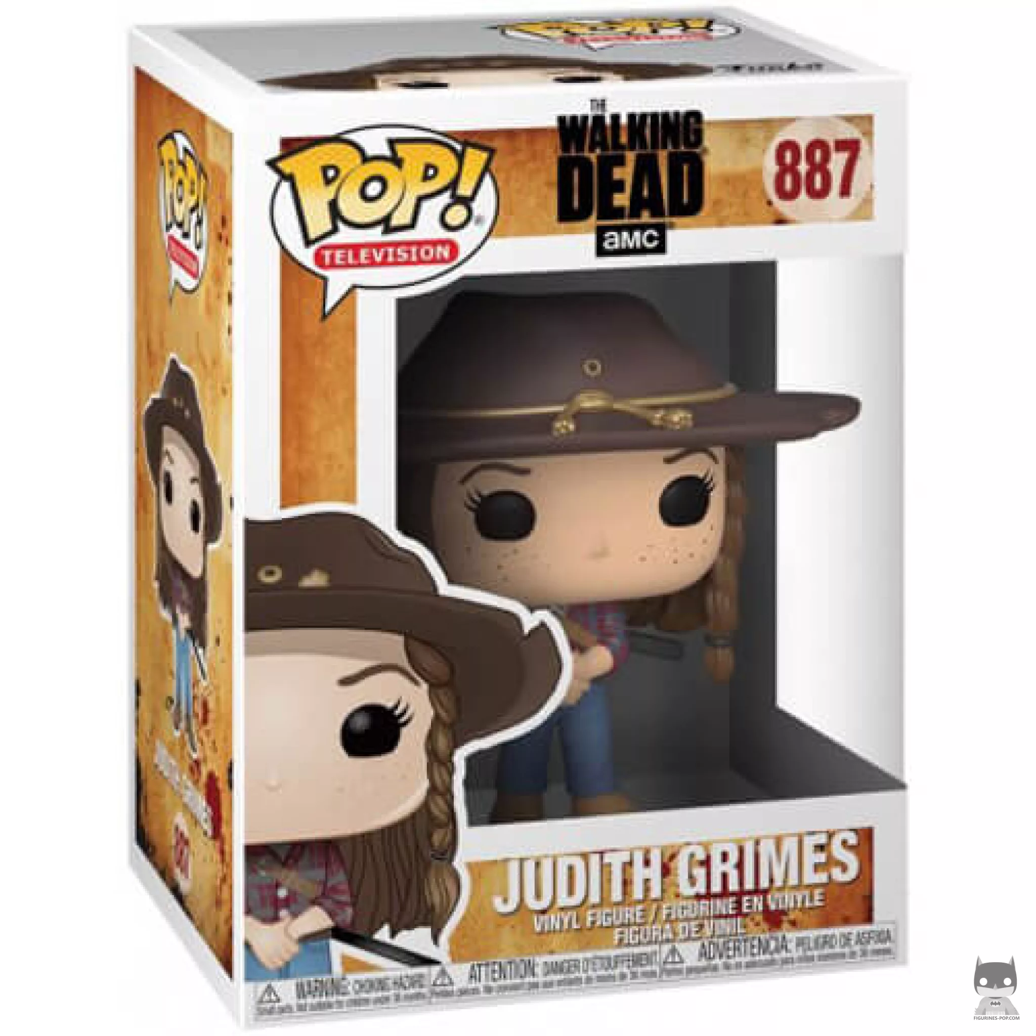 Figura Funko Pop! Judith Grimes en su caja
