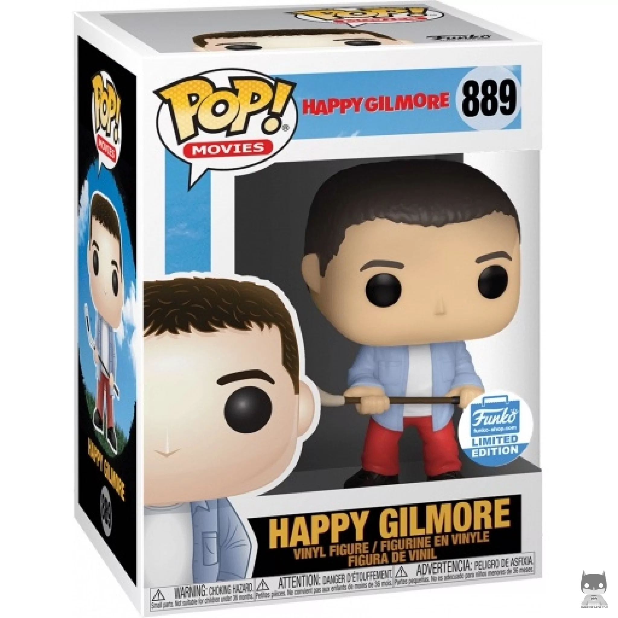 Figura Funko Pop! Happy Gilmore en su caja