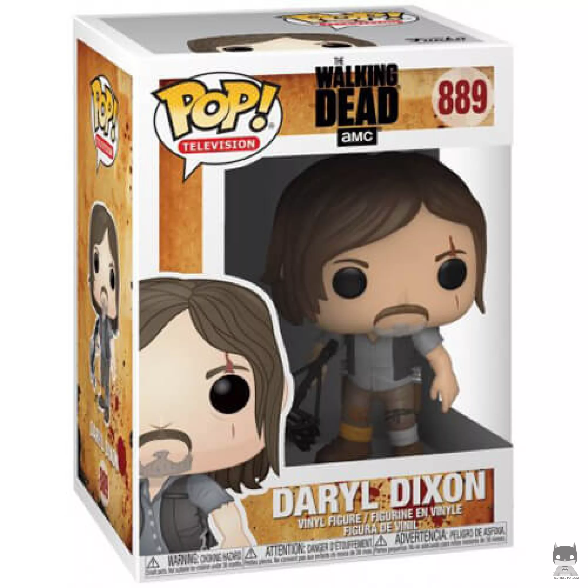 Figura Funko Pop! Daryl Dixon en su caja