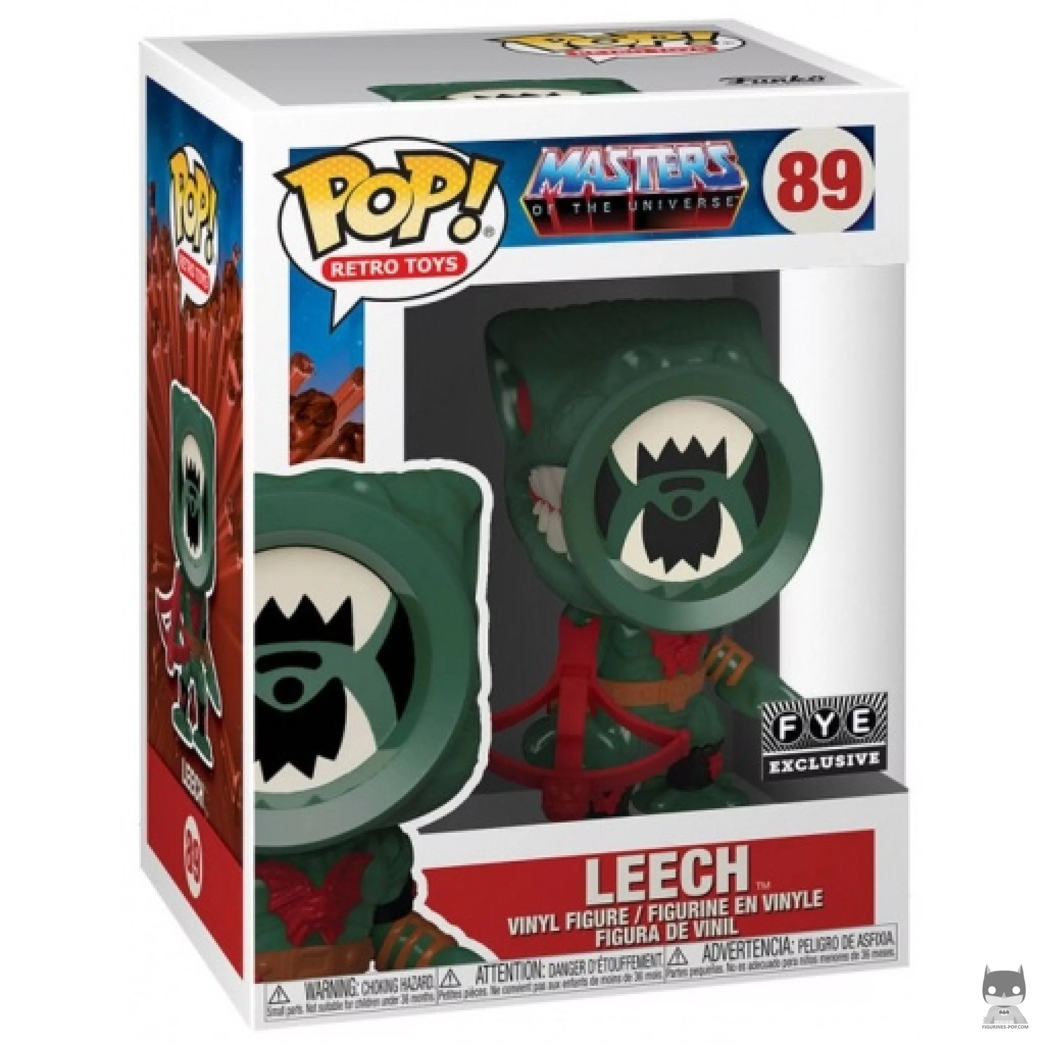 Figura Funko Pop! Leech en su caja