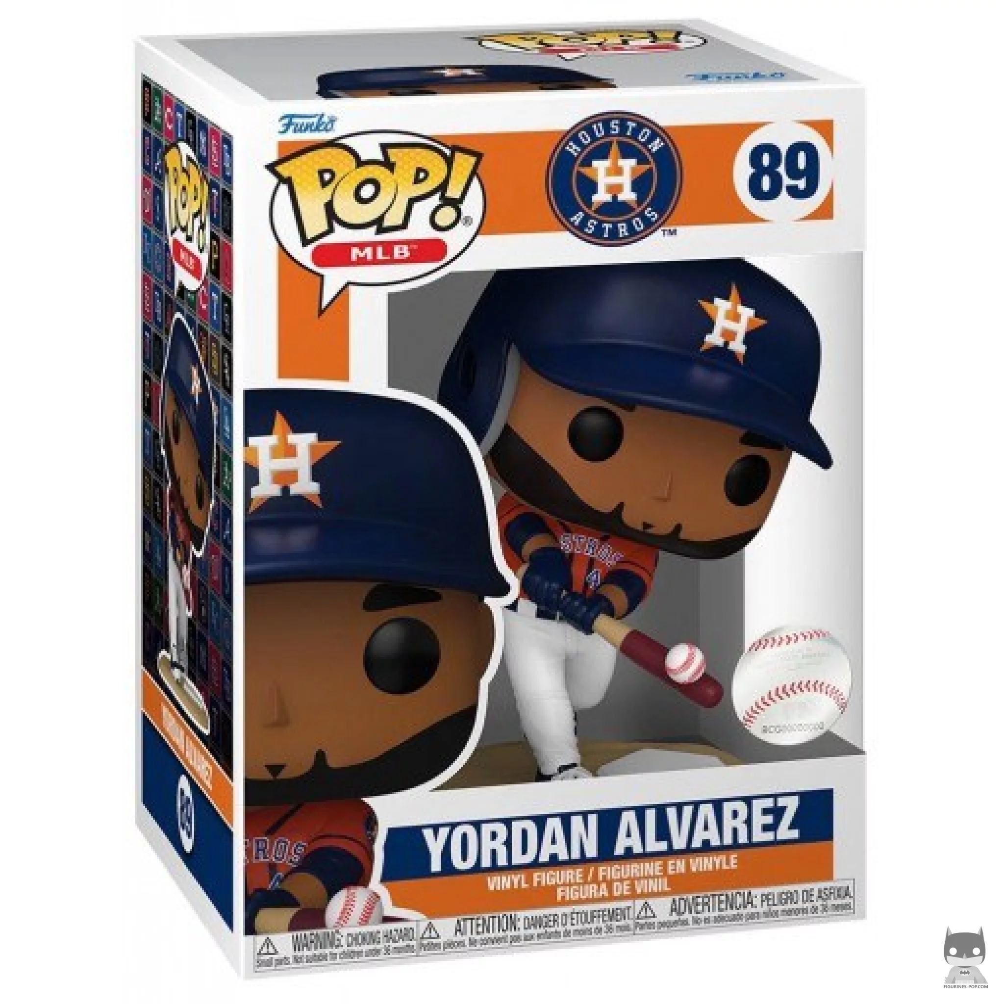 Figura Funko Pop! Yordan Alvarez en su caja