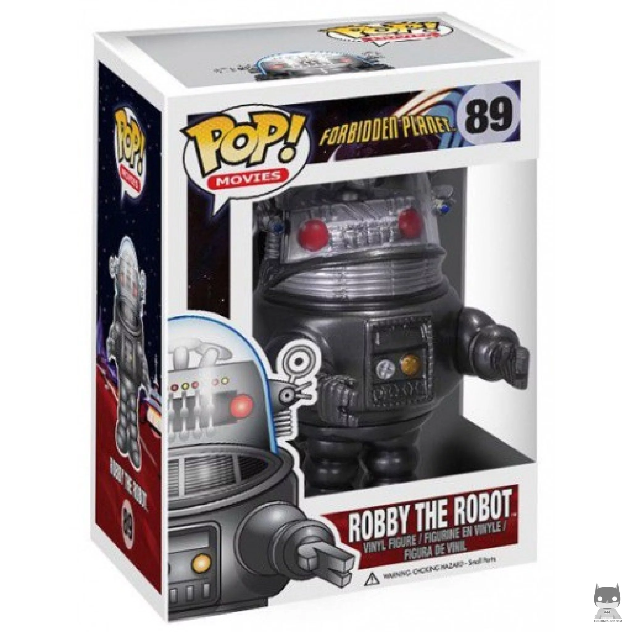 Figura Funko Pop! Robby el Robot (Turquesa) en su caja