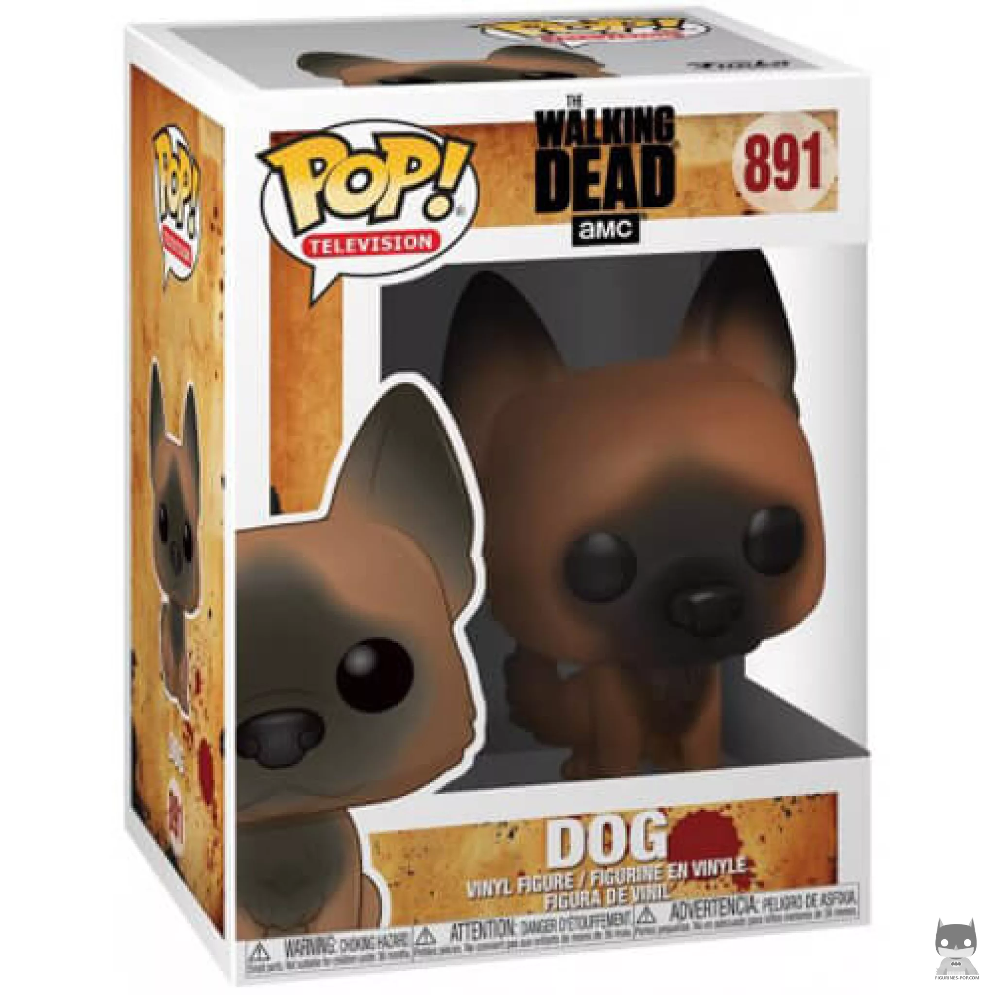Figura Funko Pop! Perro en su caja