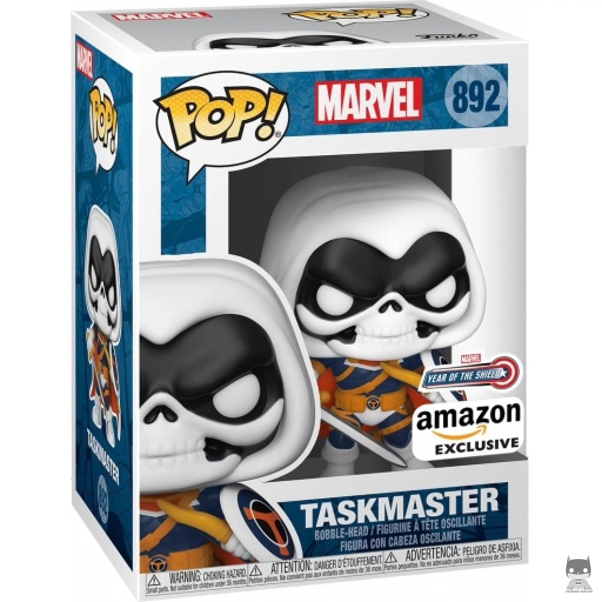 Figura Funko Pop! Taskmaster en su caja