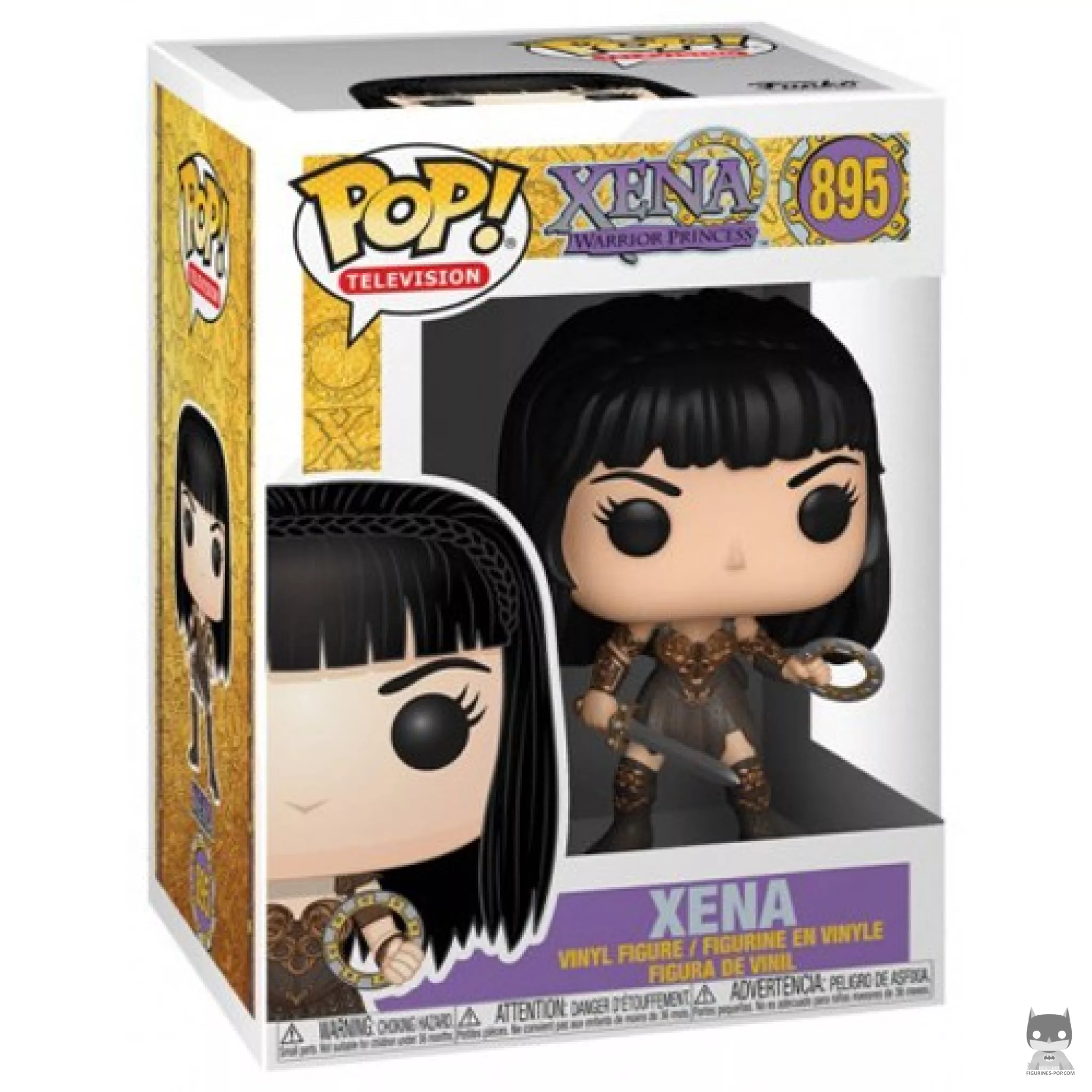 Figura Funko Pop! Xena en su caja