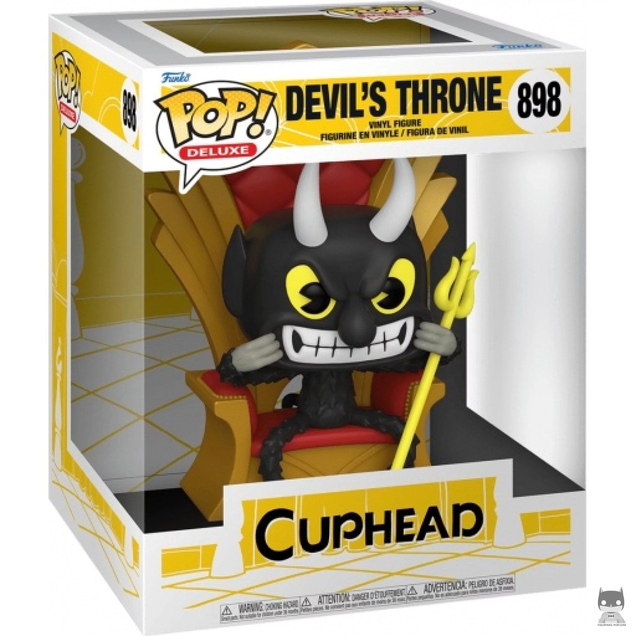 Figura Funko Pop! El trono del Diablo en su caja