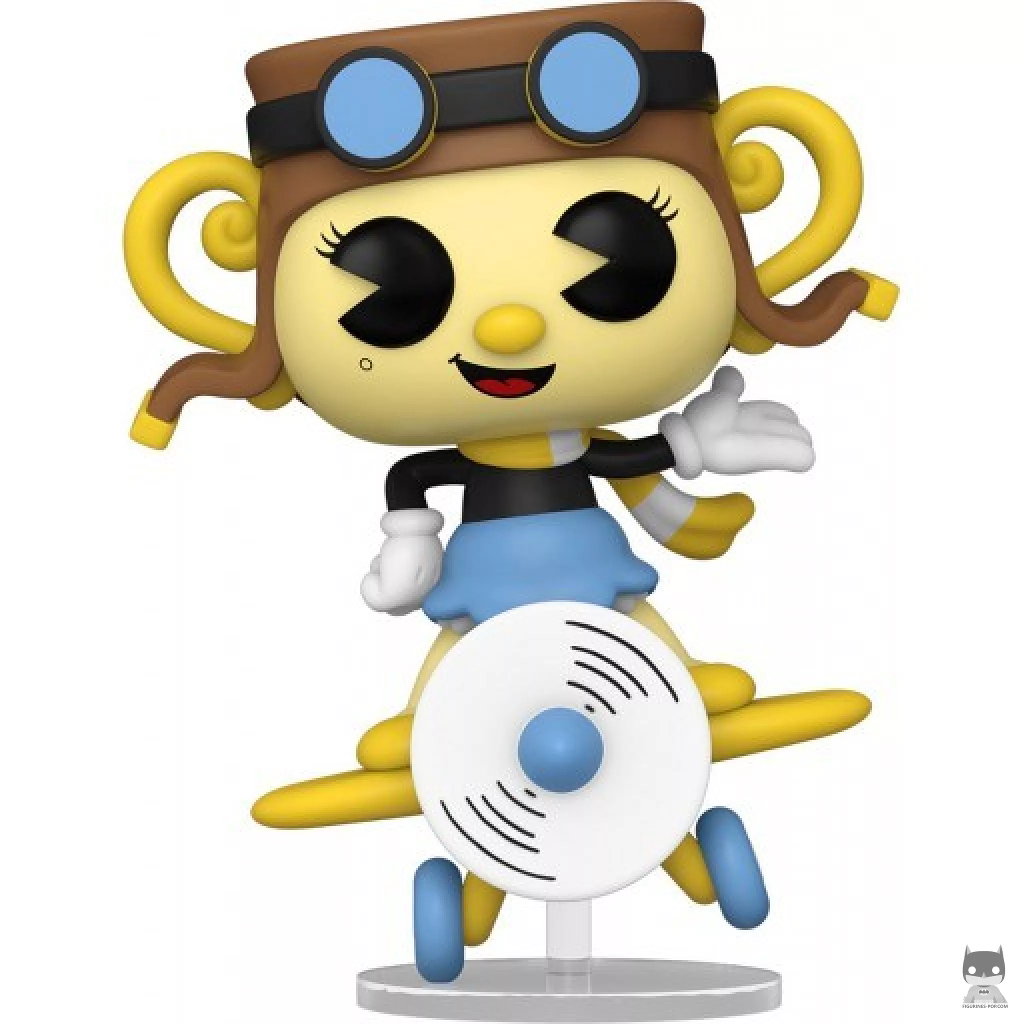 Figura Funko Pop! Ms. Chalice en avión (Cuphead)