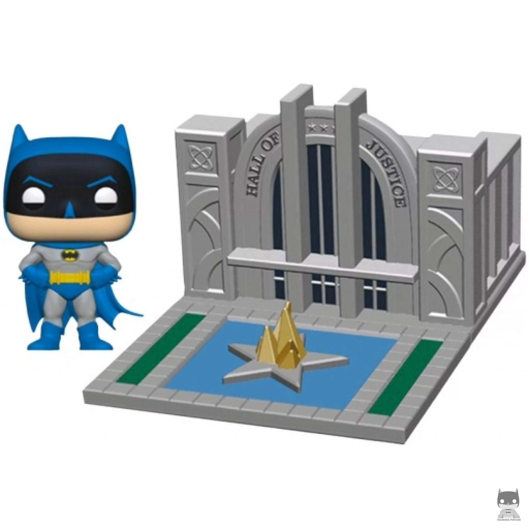 Figura Funko Pop! Batman con el Salón de la Justicia (Batman)