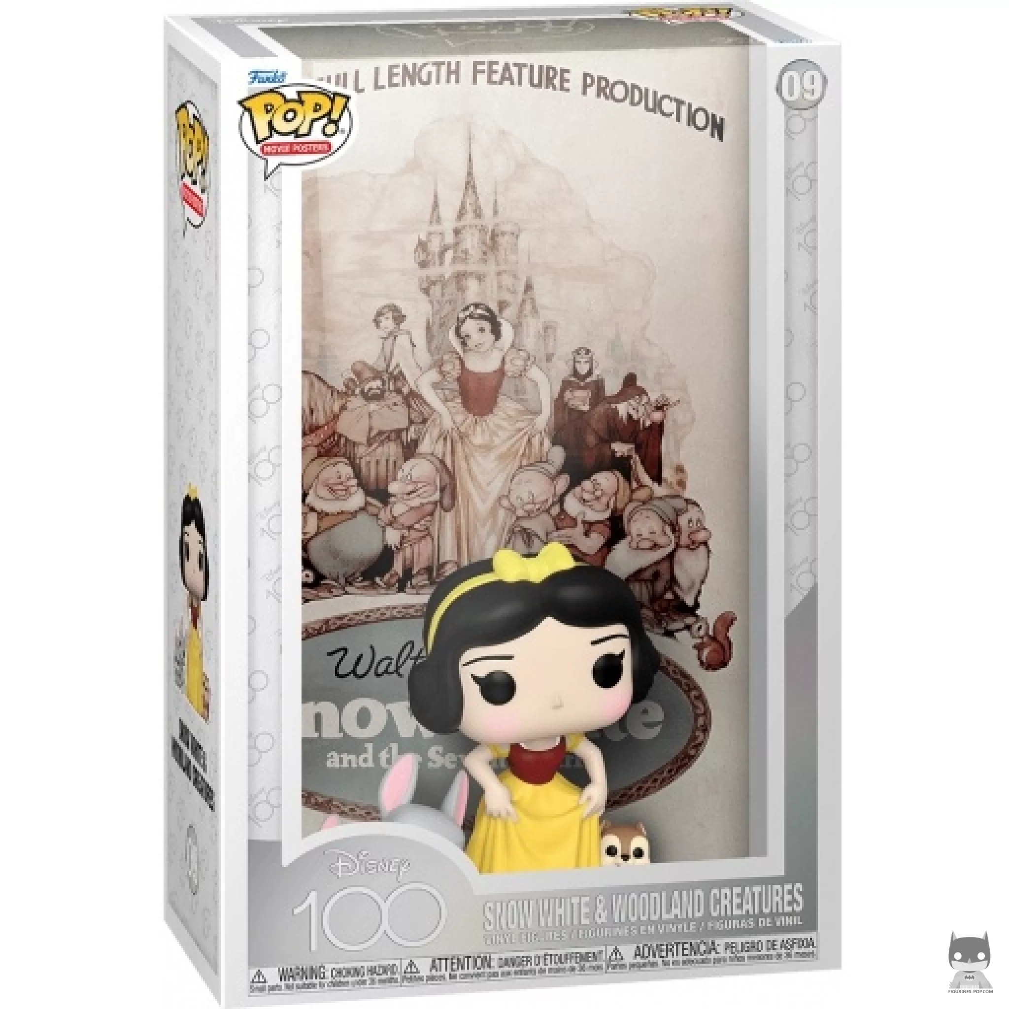 Figura Funko Pop! Blancanieves & los animales del bosque en su caja