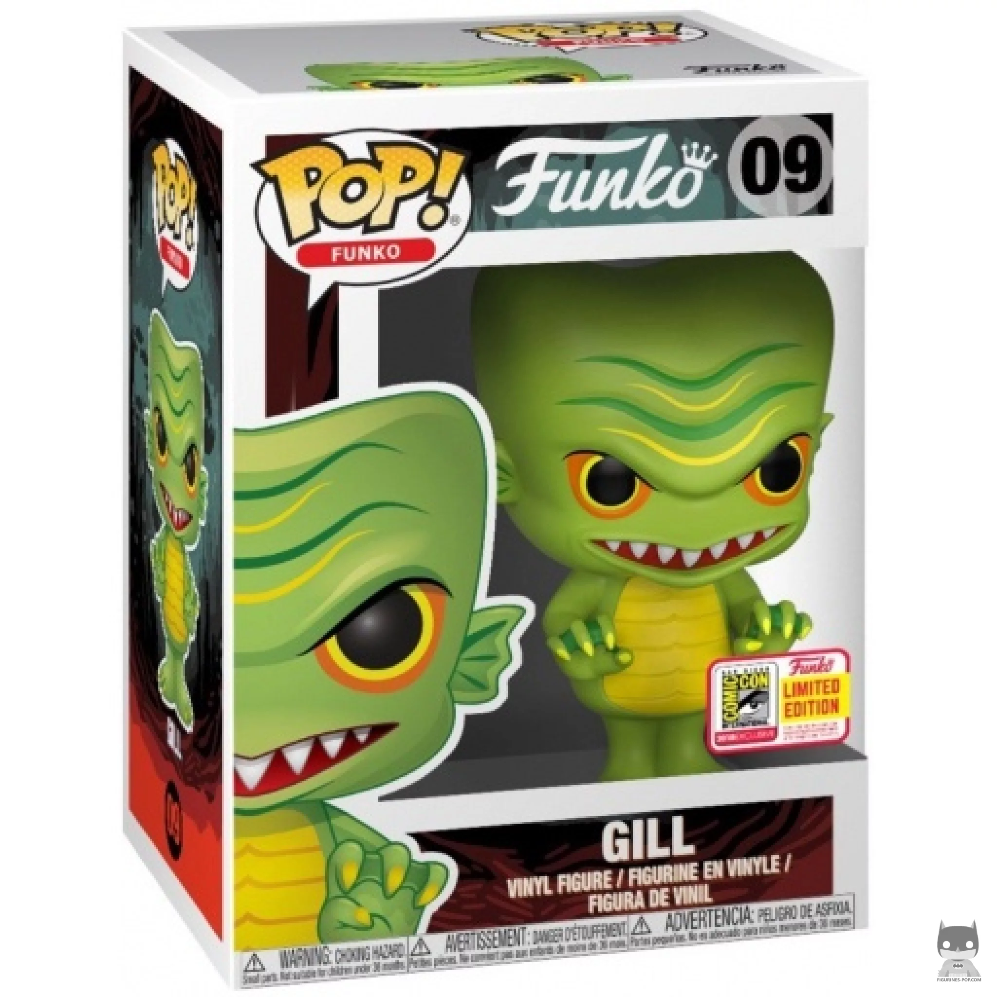 Figura Funko Pop! Gill (Verde) en su caja