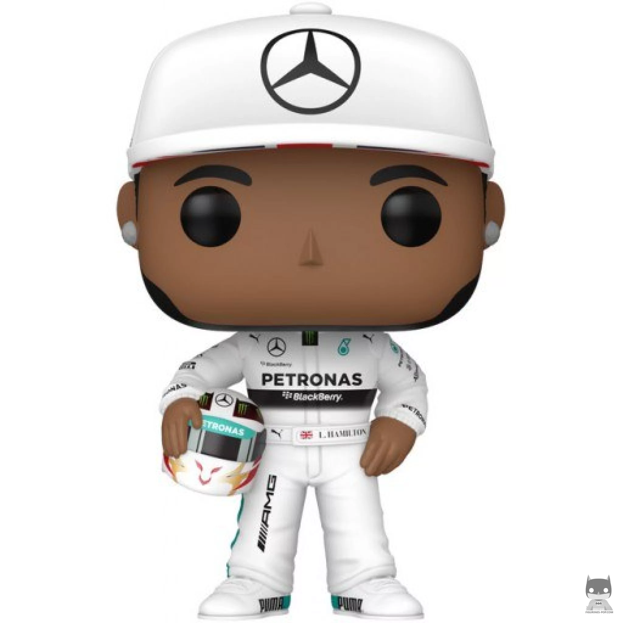 Figura Funko Pop! Lewis Hamilton con casco (Mercedes-AMG Petronas) (Fórmula 1)