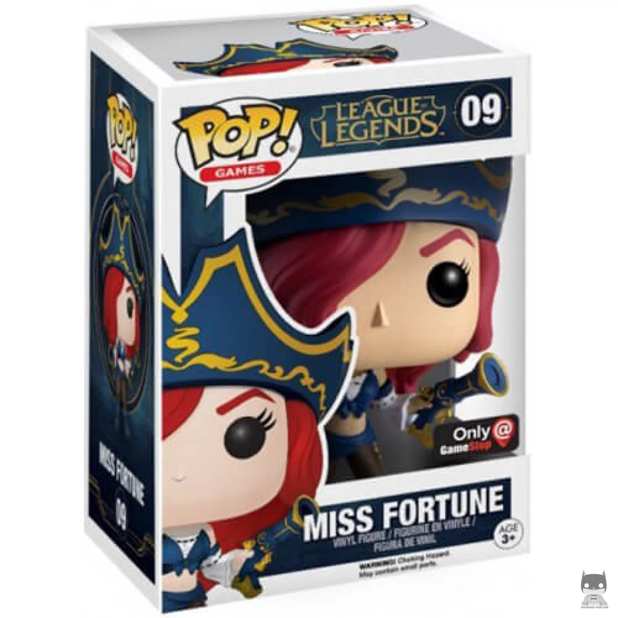 Figura Funko Pop! Miss Fortune en su caja