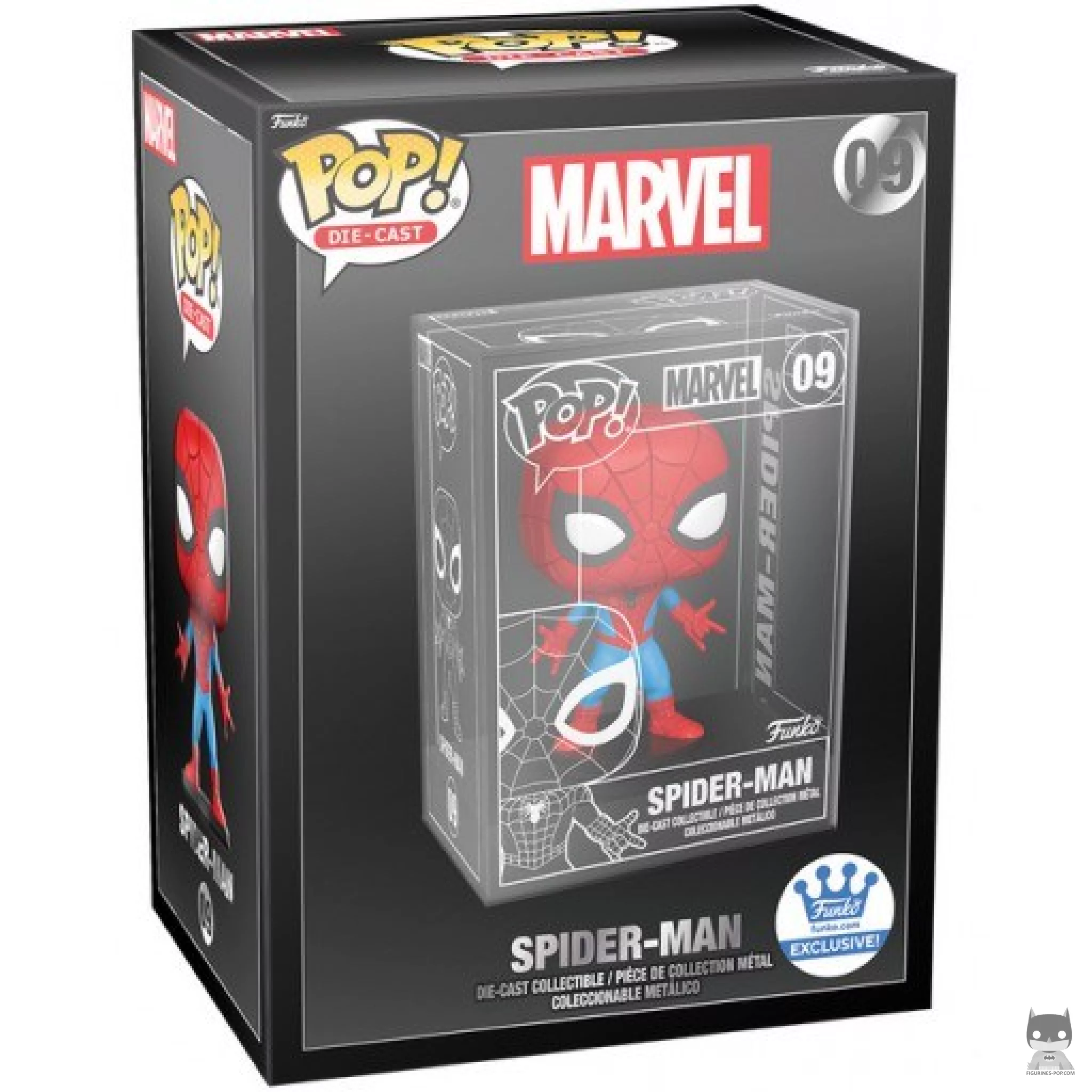 Figura Funko Pop! Spider-Man en su caja